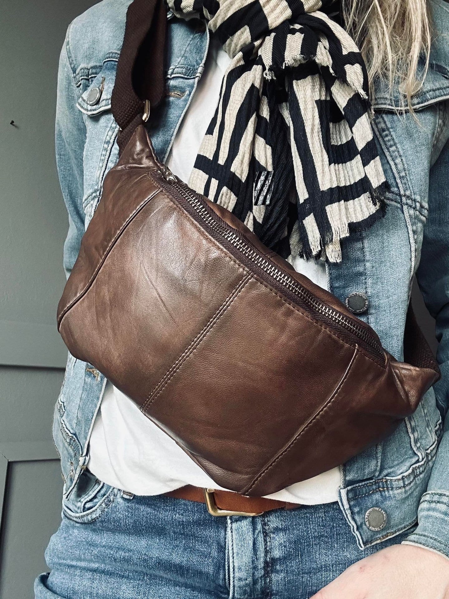 Bumbag JUNE Brun
