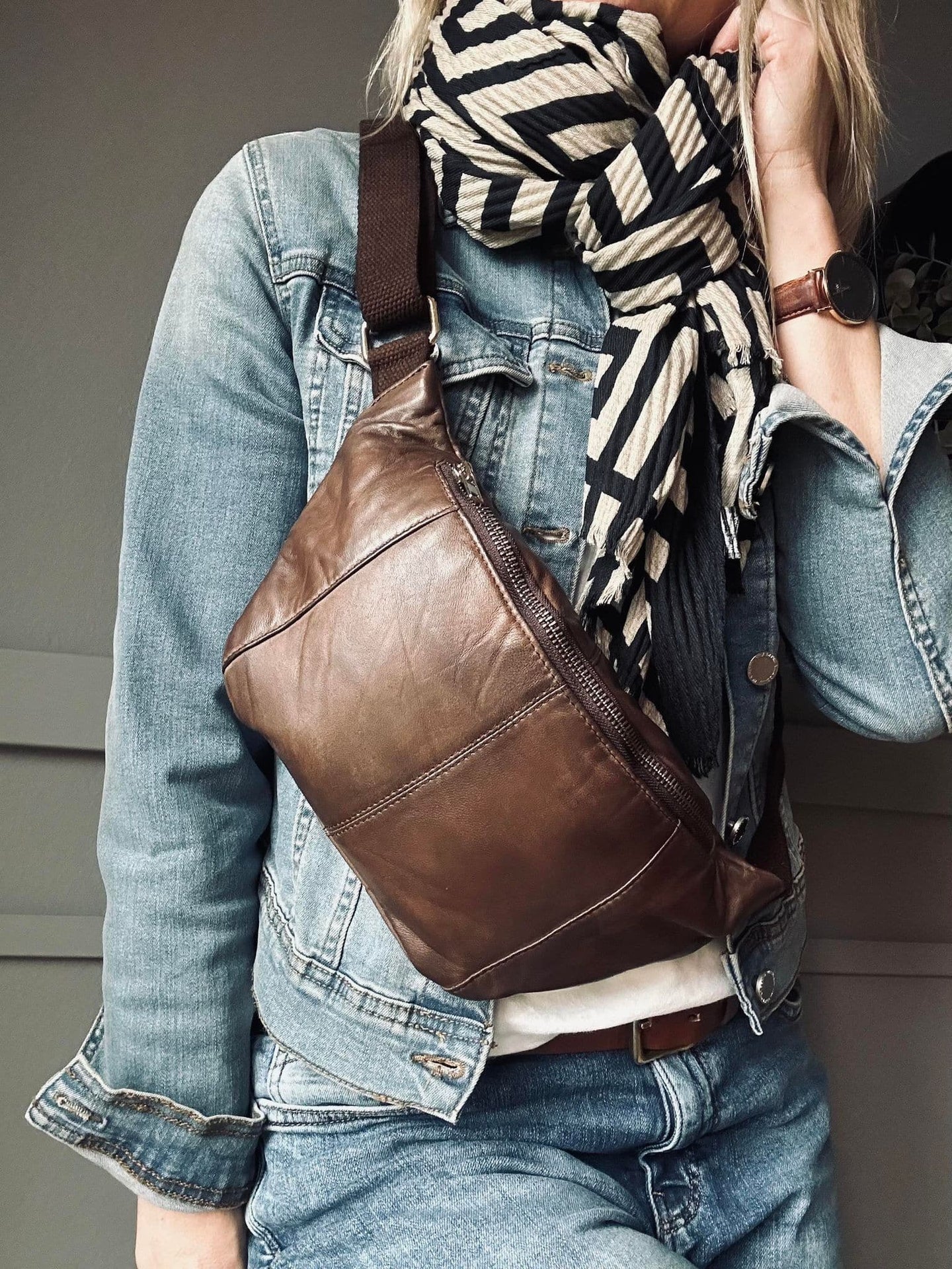 Bumbag JUNE Brun - Image 2