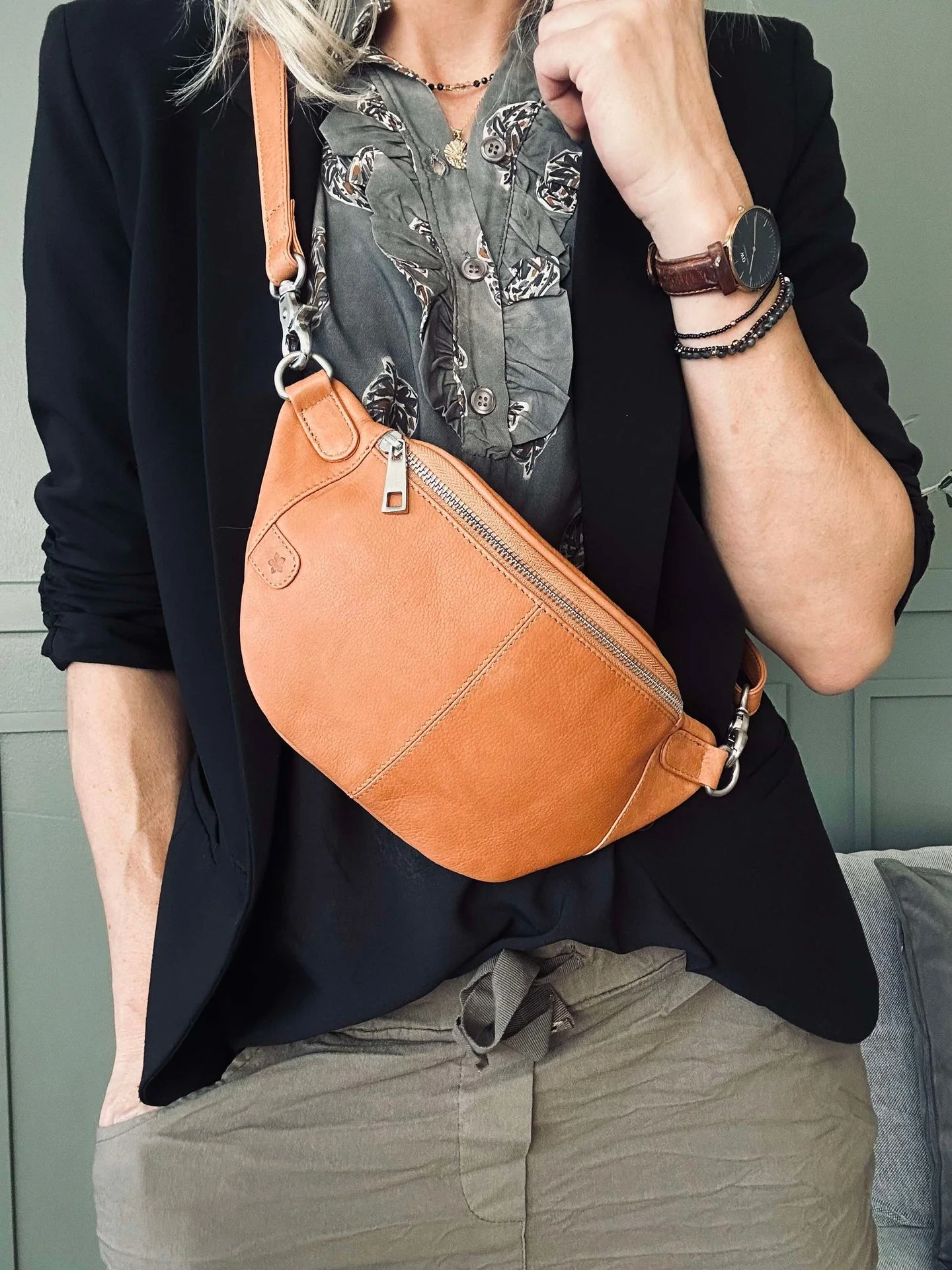 Bumbag Molly - Cognac / gull - Image 4