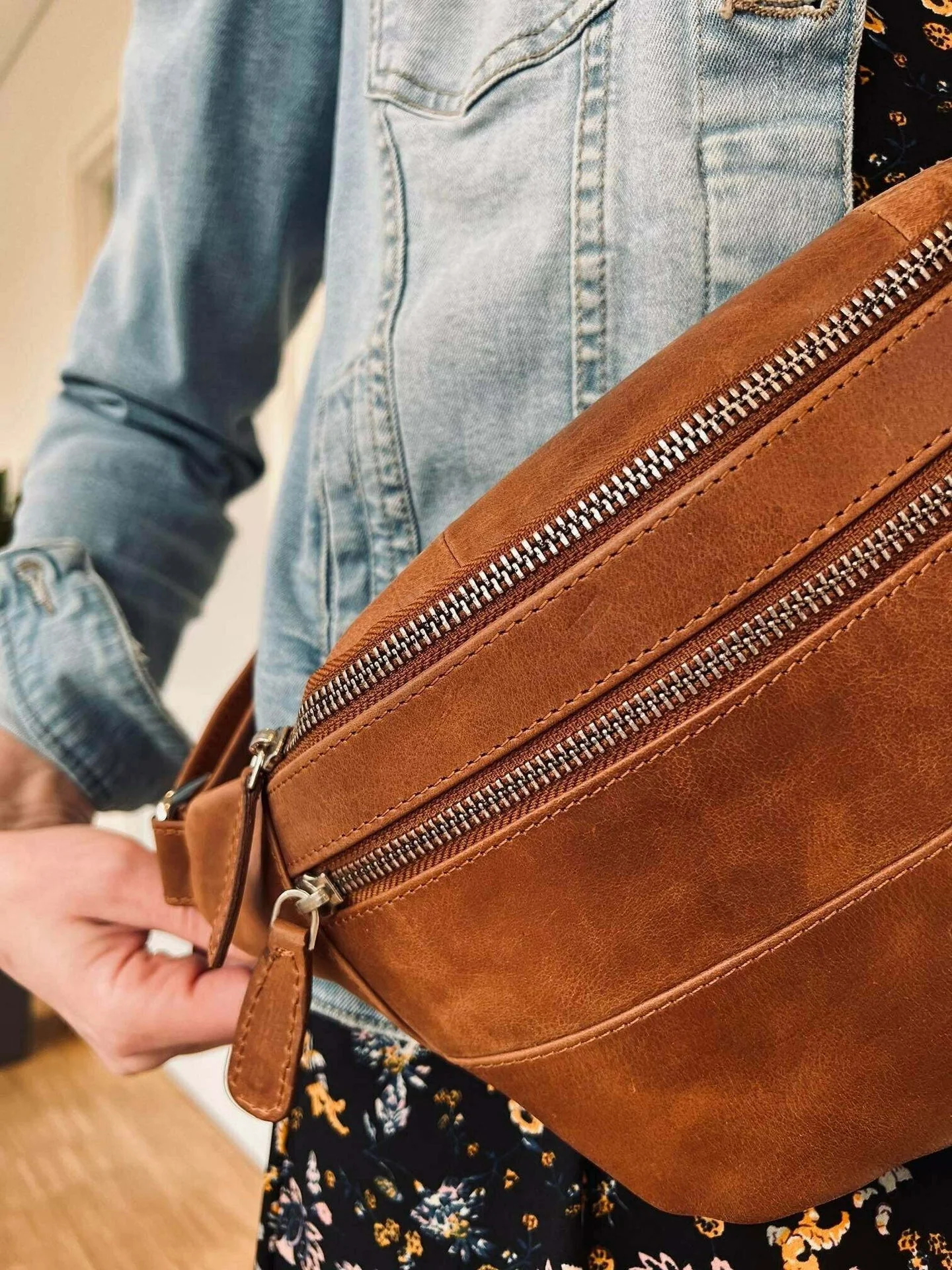 Bumbag Nelly Cognac - Image 5