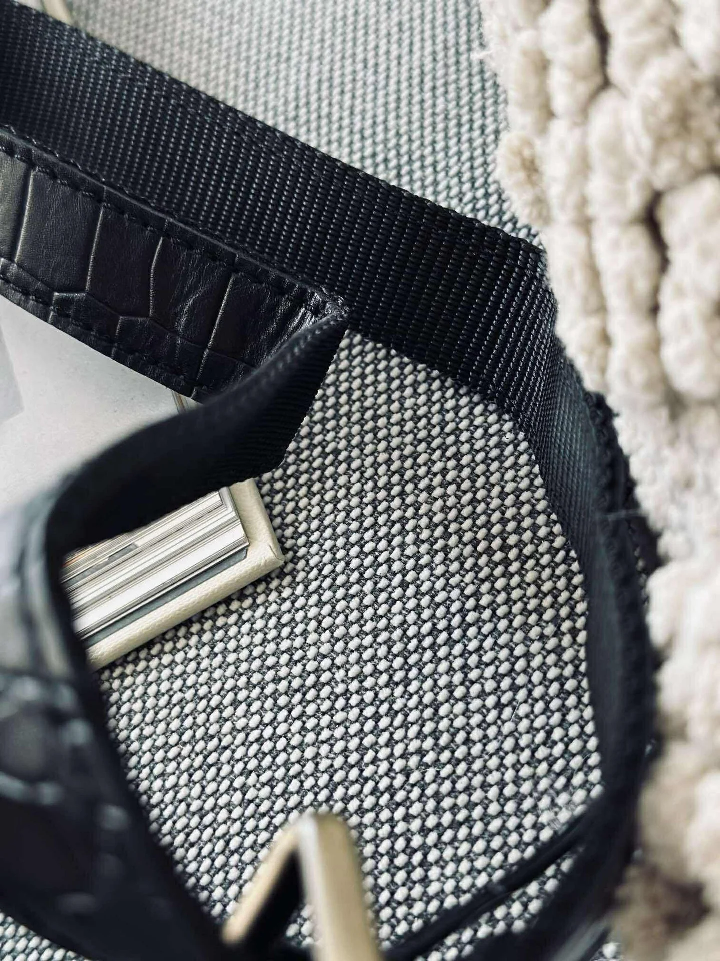 Bumbag Black croco - Image 6