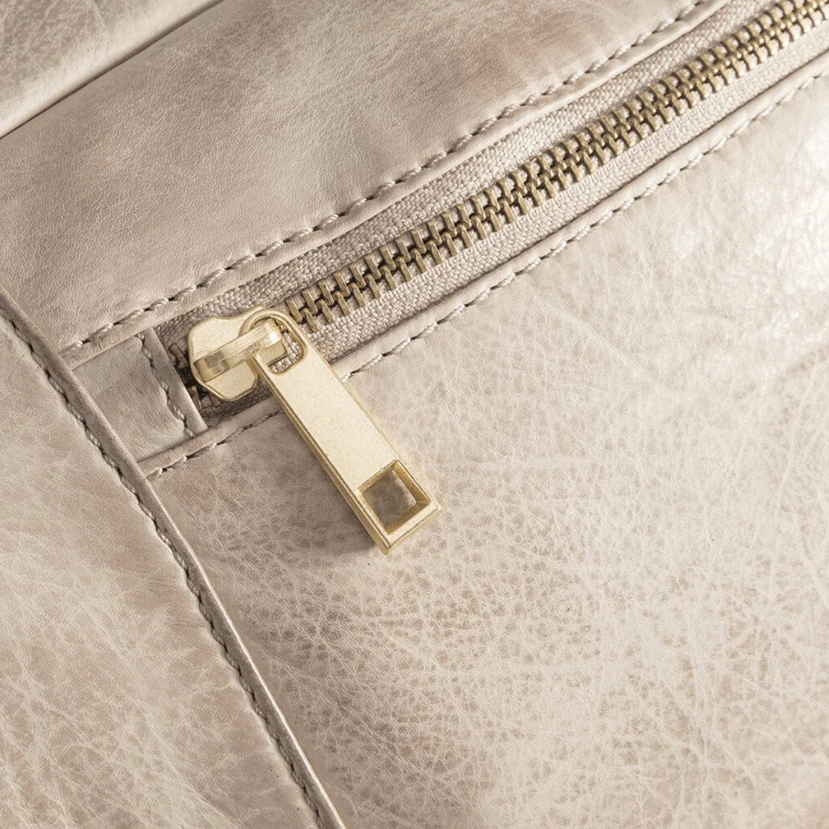 Belteveske XL MIRA – Sand / Gold - Image 11