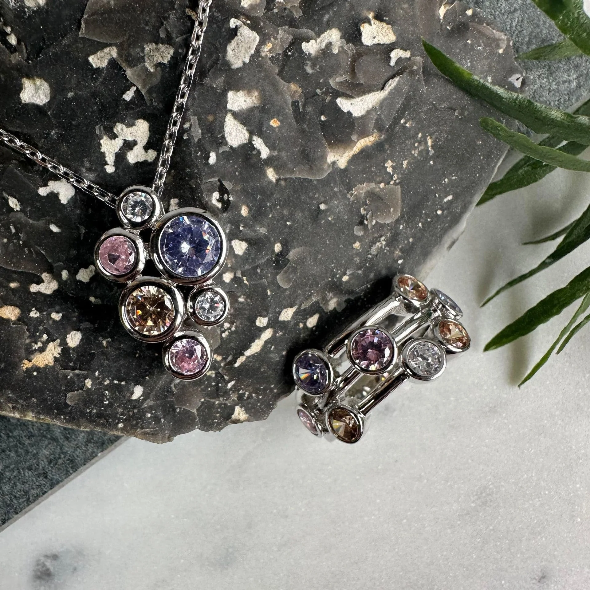 Halskjede Miriam Color - Sterling Silver - Image 3
