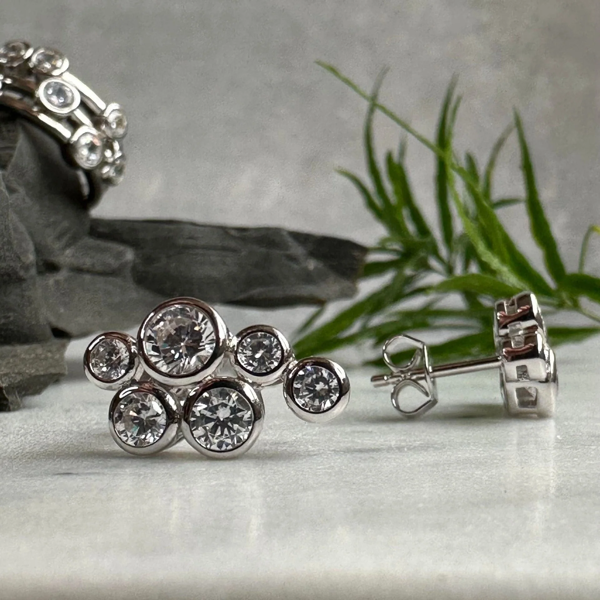 Øreringer Miriam Clear - Sterling Silver - Image 2