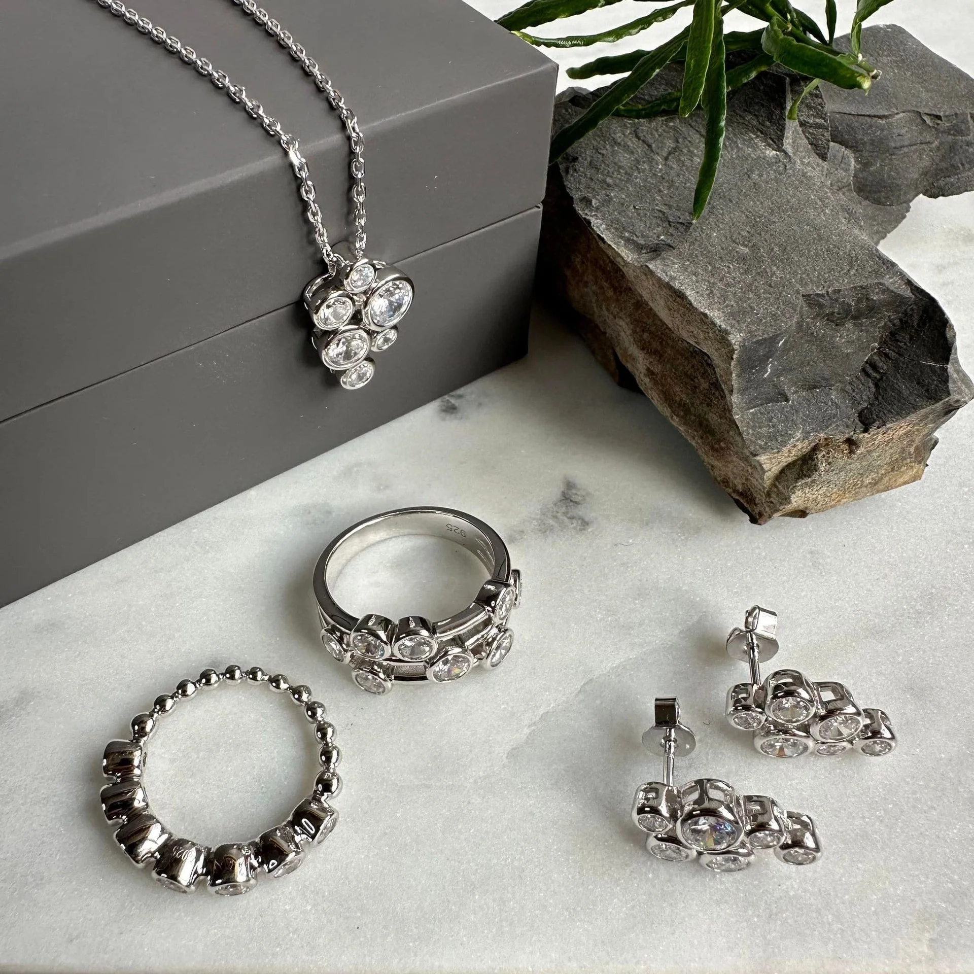Øreringer Miriam Clear - Sterling Silver - Image 4