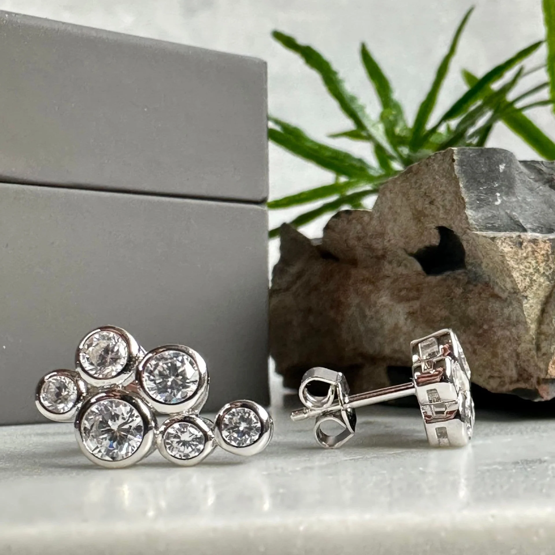 Øreringer Miriam Clear - Sterling Silver - Image 7