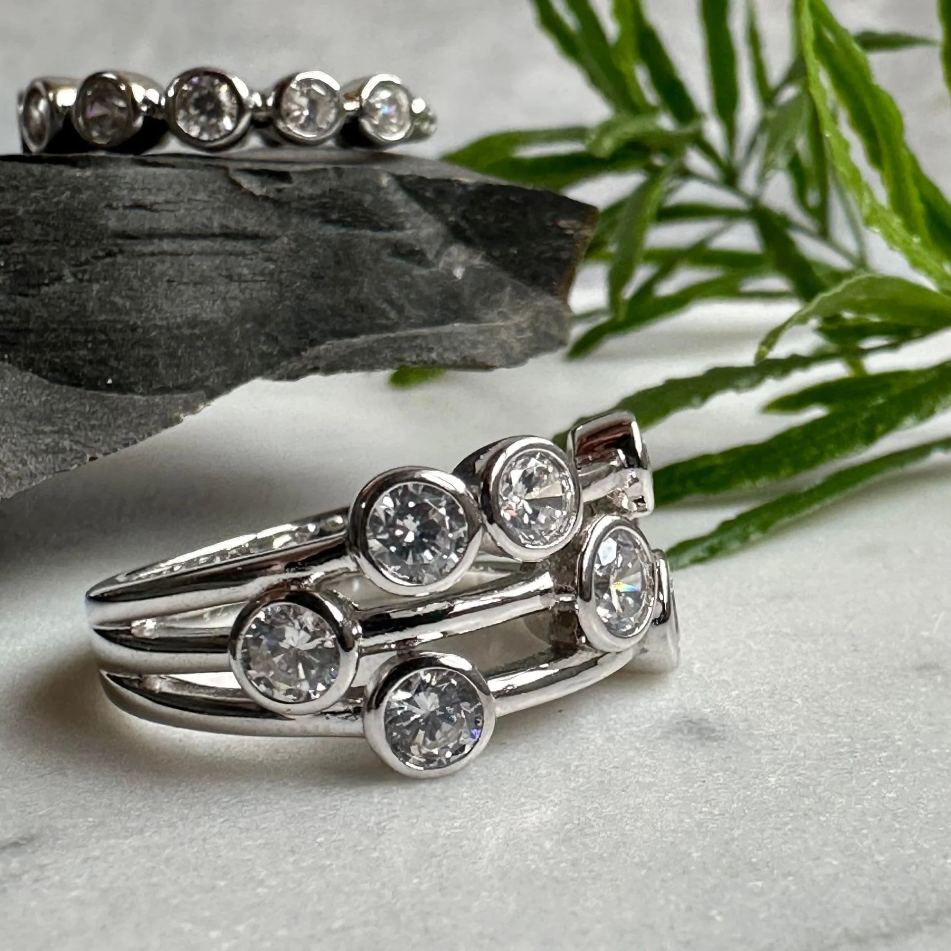 Ring Miriam Clear - Sterling sølv - Image 3