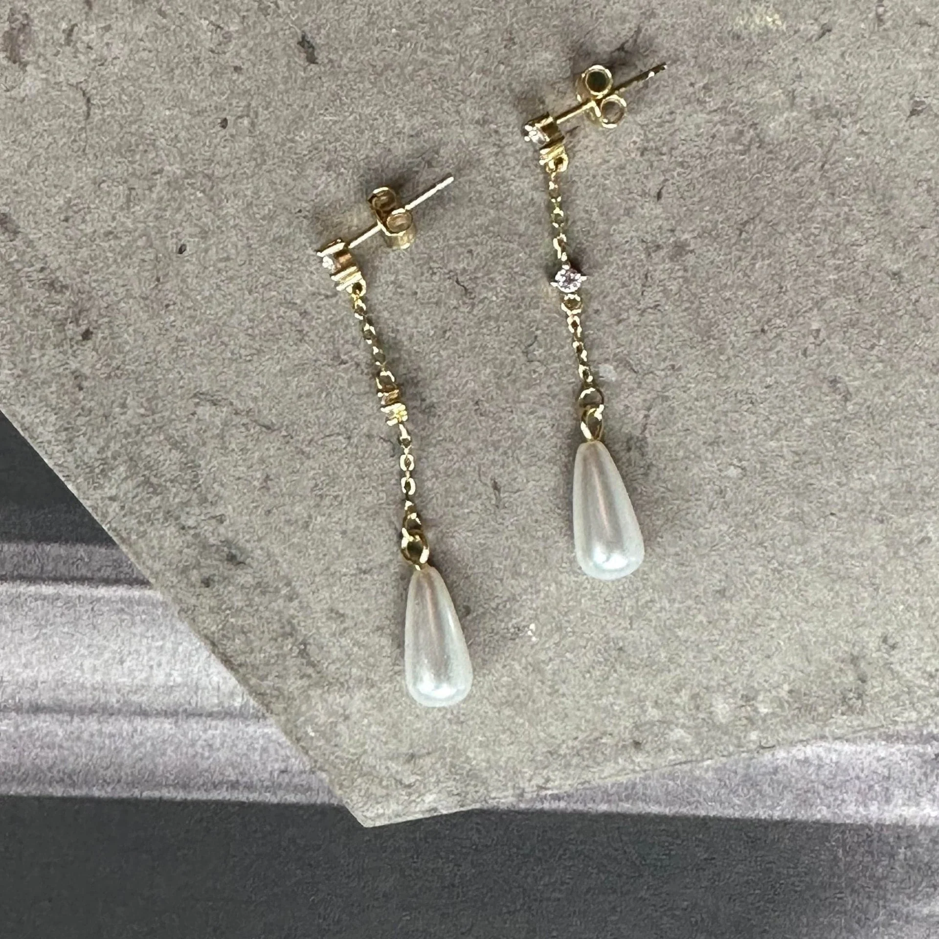 Øreringer Mischa 18K forgylt sterling sølv - Image 4