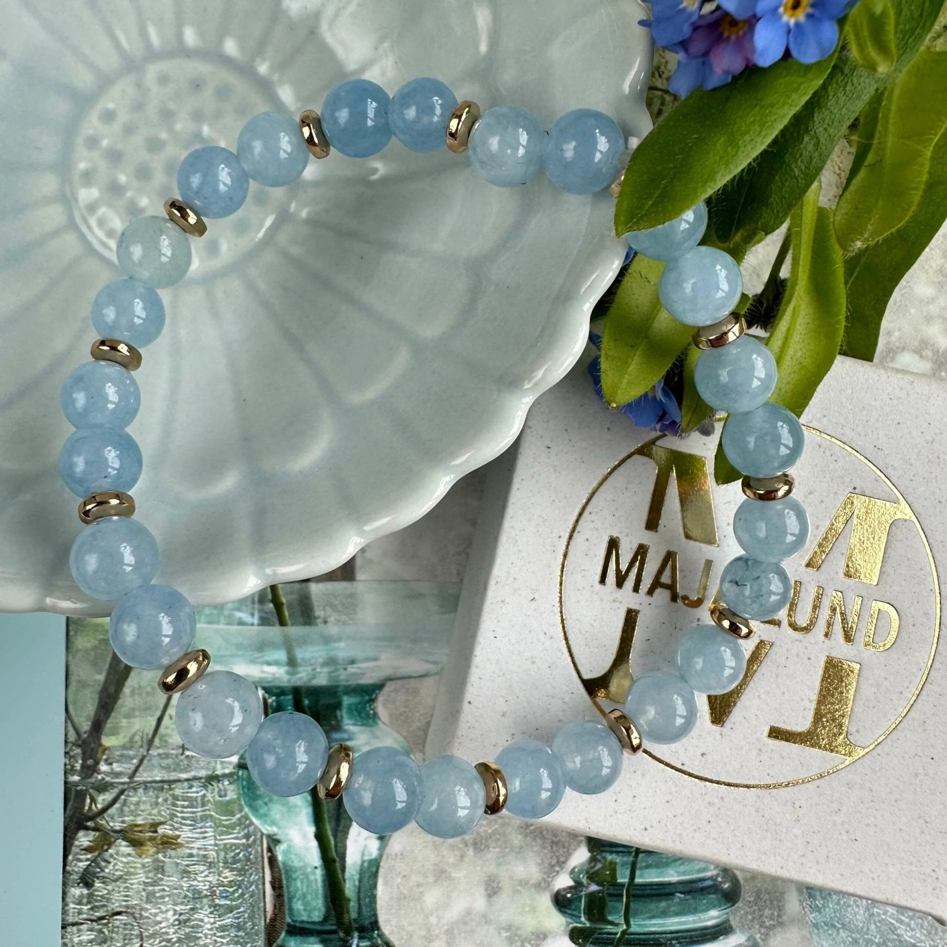 Armbånd Mollie Soft blue - Image 7
