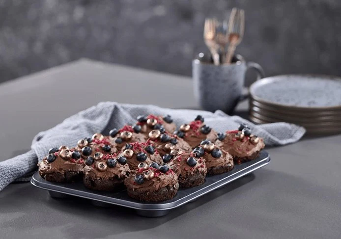 Muffinsform til 12 stk - Nonstick-belegg