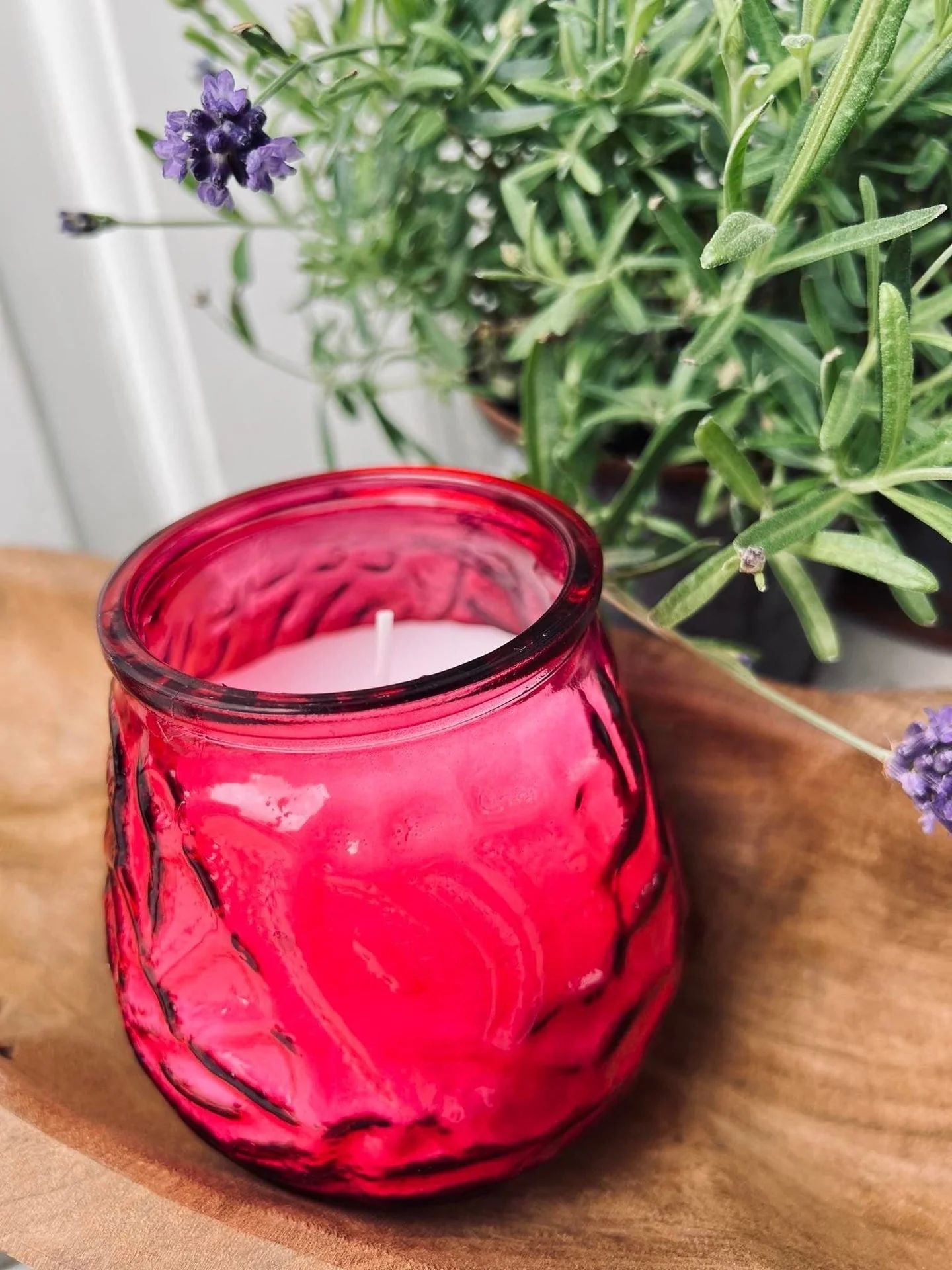 Citronella i farget glass - PINK - Image 3