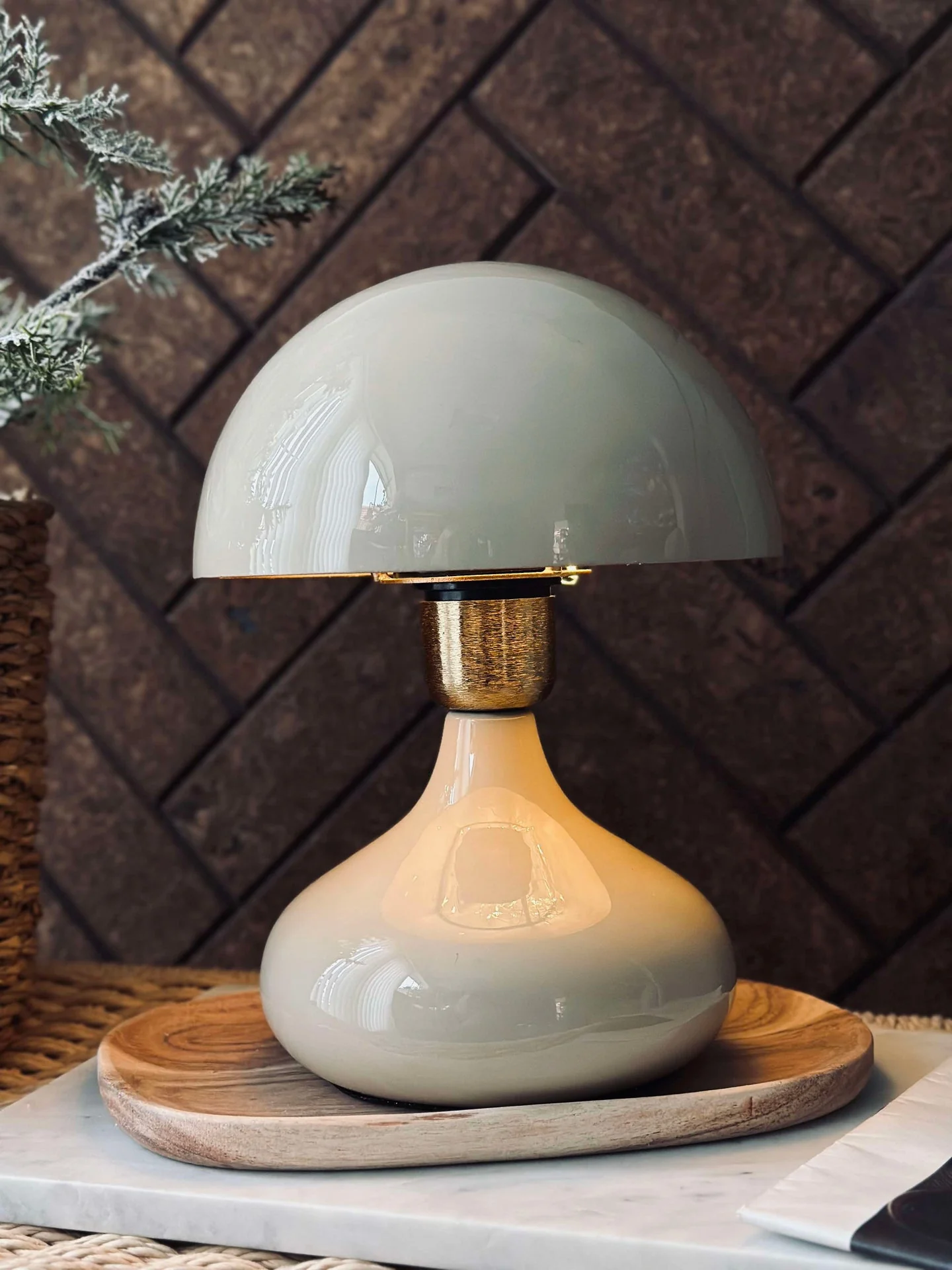 Bordlampe NOYA - Beige - Image 3