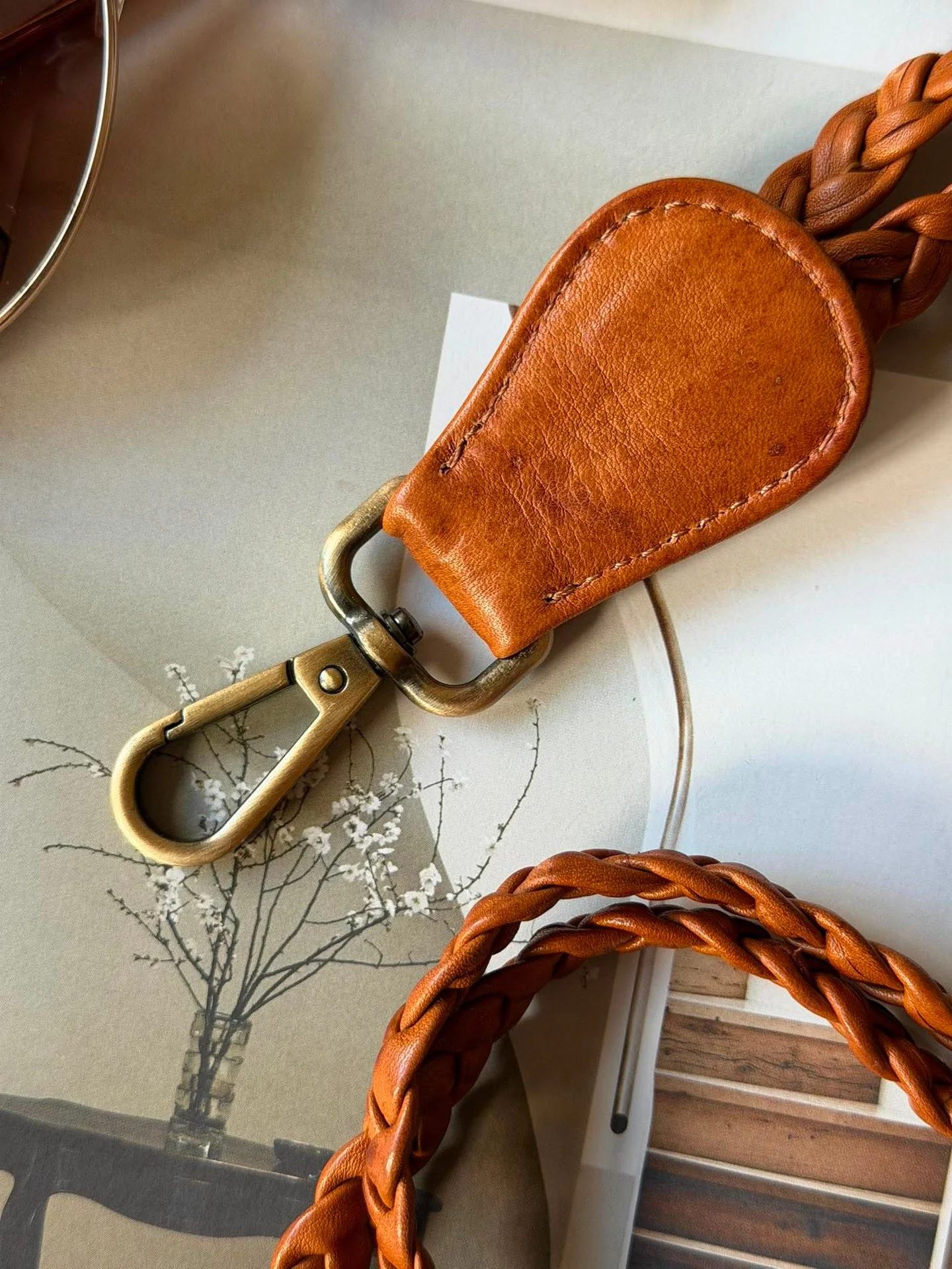 Nøkkelsnor - MIKO cognac washed - Image 3