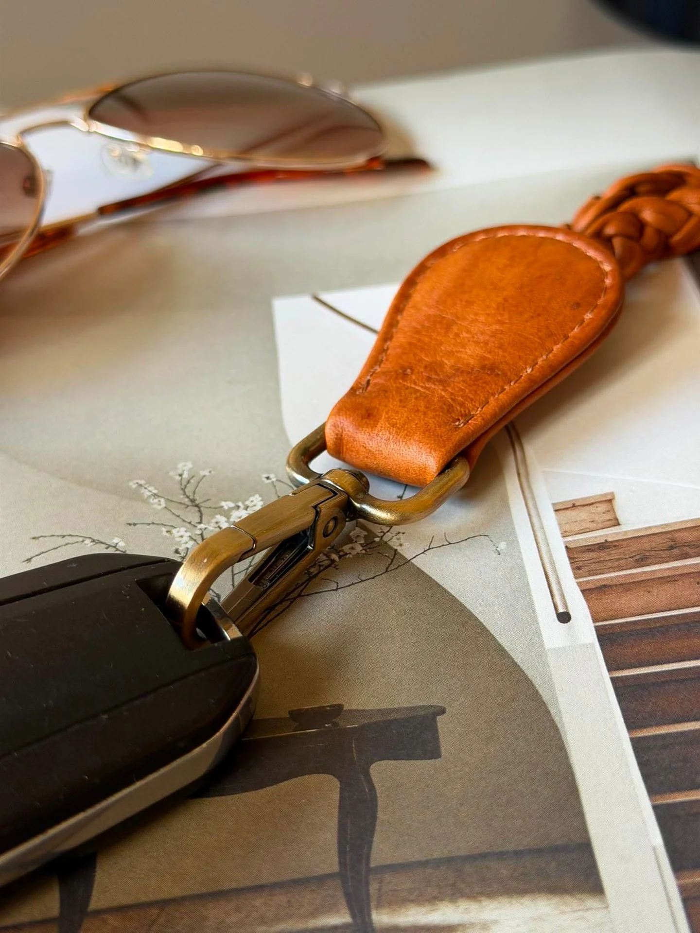 Nøkkelsnor - MIKO cognac washed - Image 5