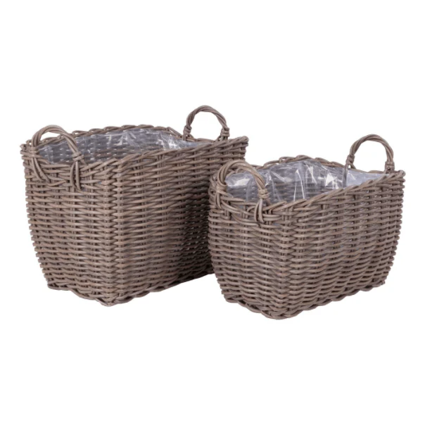 Plantekurv i rattan - Liten - Image 6