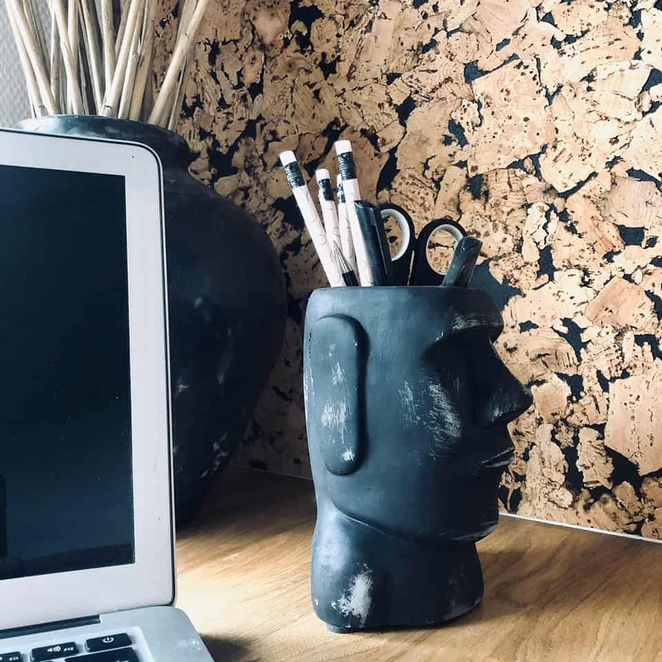 Rustikk figur med mulighet for oppbevaring - Image 4