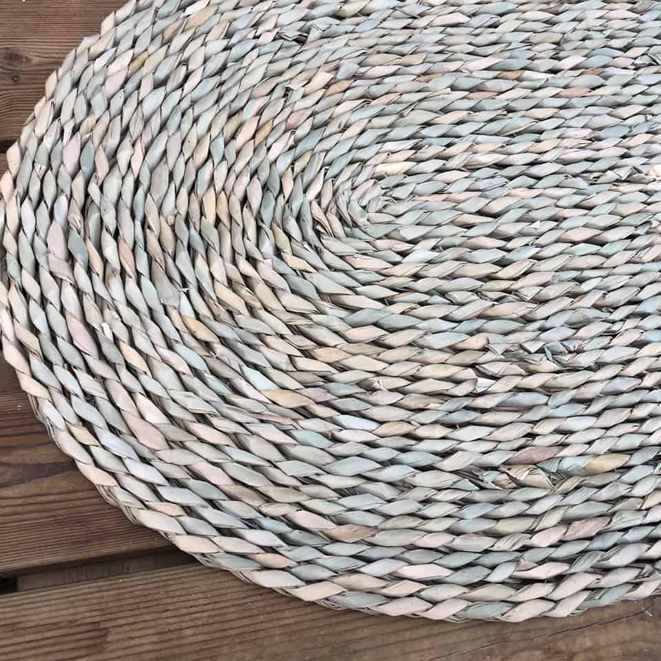 Super deilig oval Natur - matte av palmeblader - Image 2