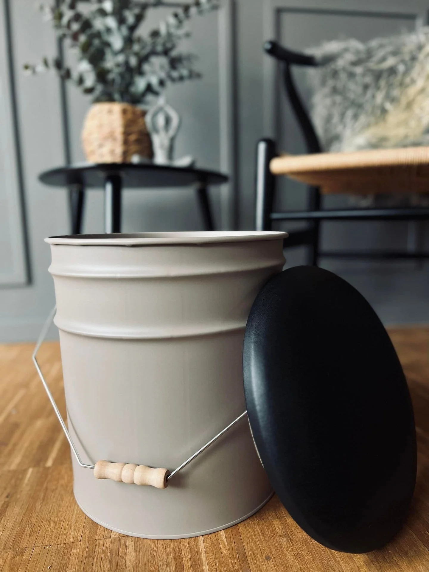 Oppbevaring med pute - Beige - Image 2