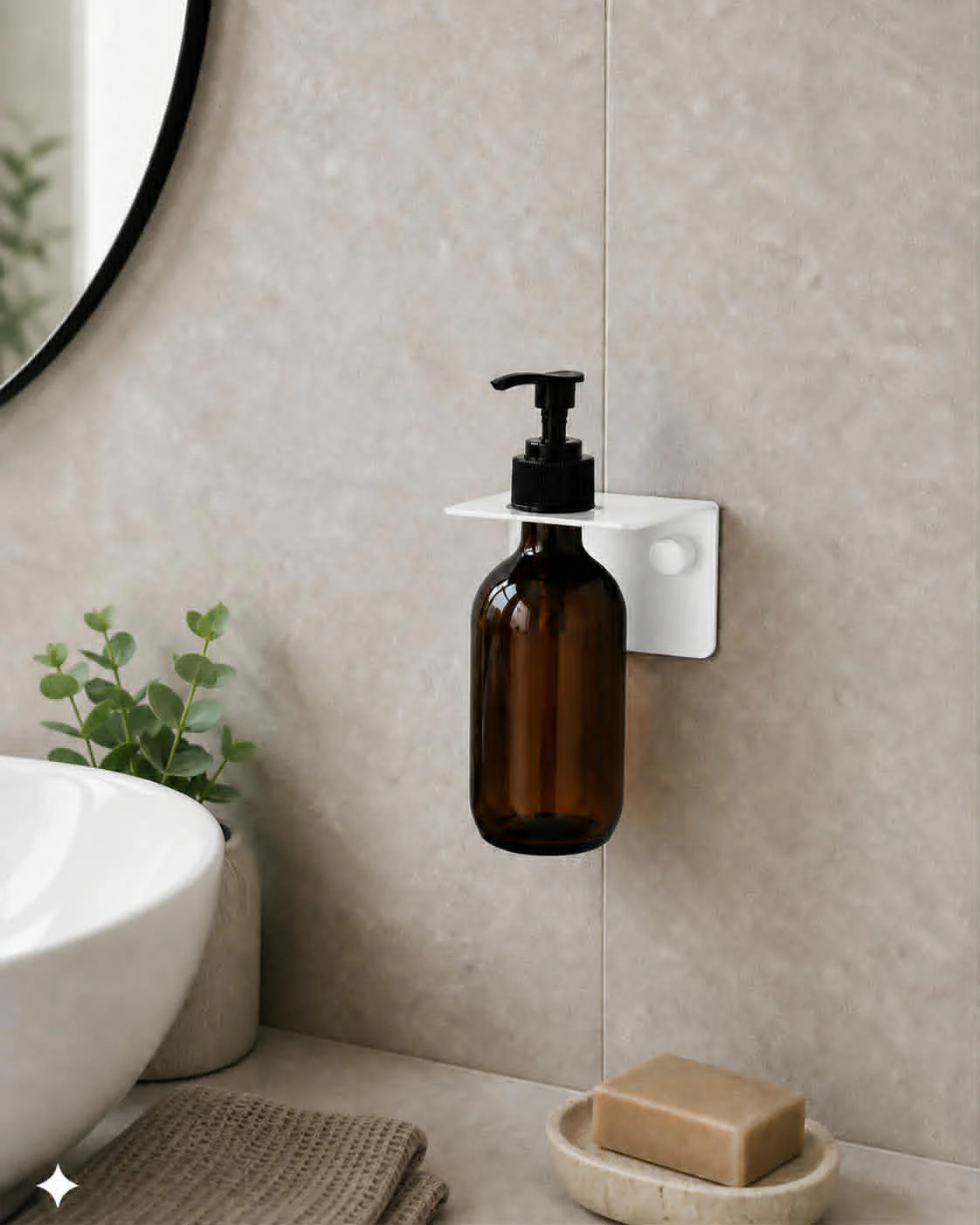 Oppheng til dispenser - White