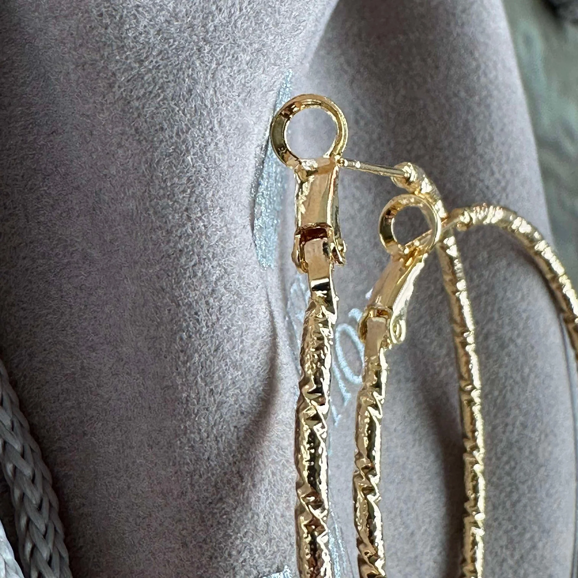 Øreringer ISADORA Hoops 18K forgylt - Image 7