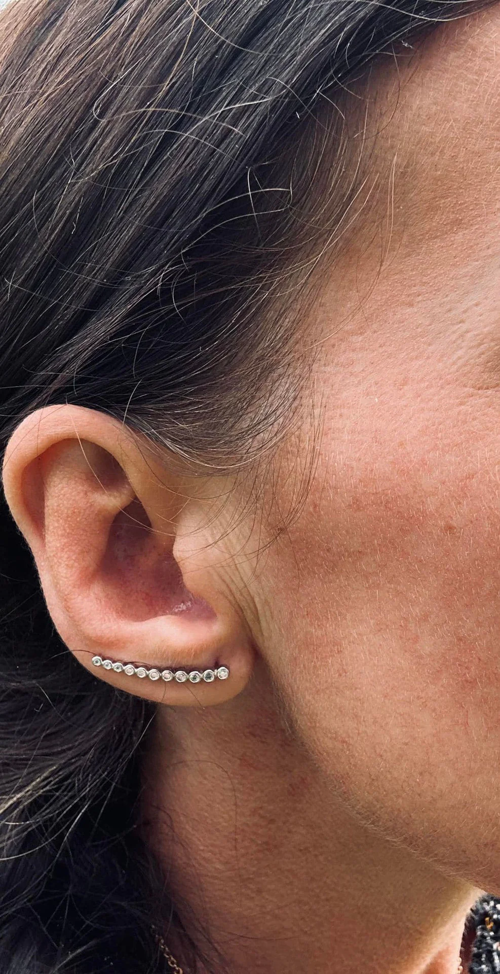 Earclimber Laura Høyre - Sterling Silver - Image 6