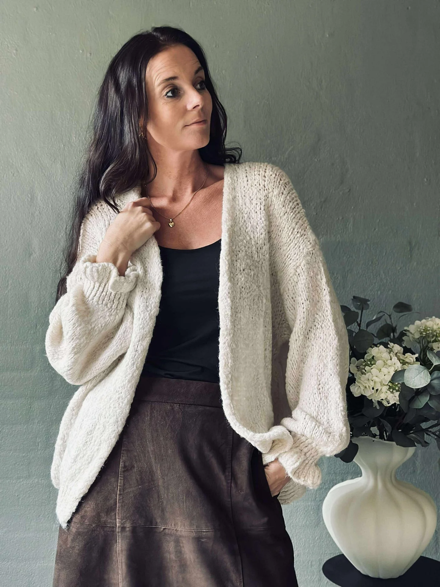 Cardigan Oversize - Off white - Image 4