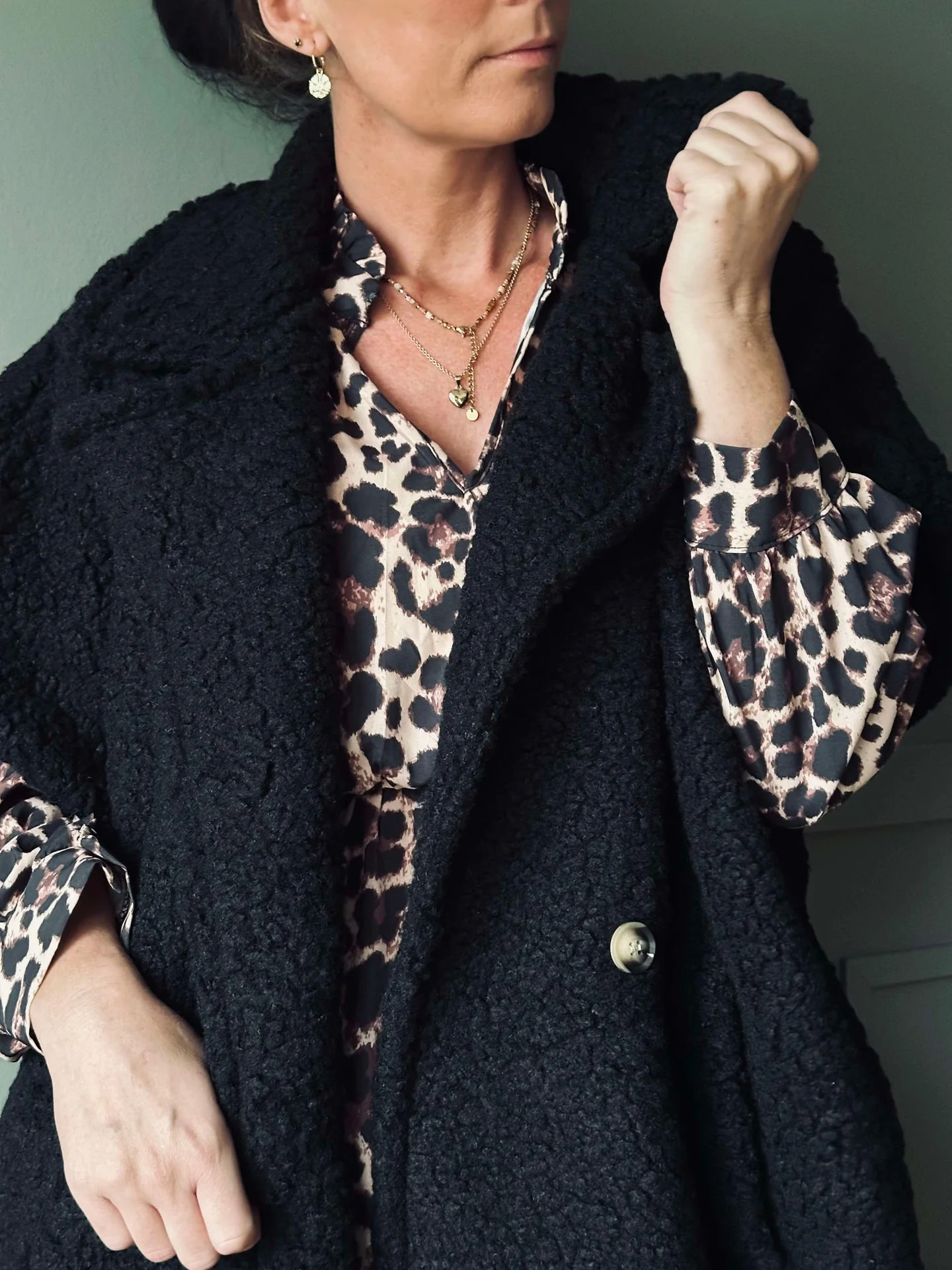 Vest oversize Molly Black - Image 7