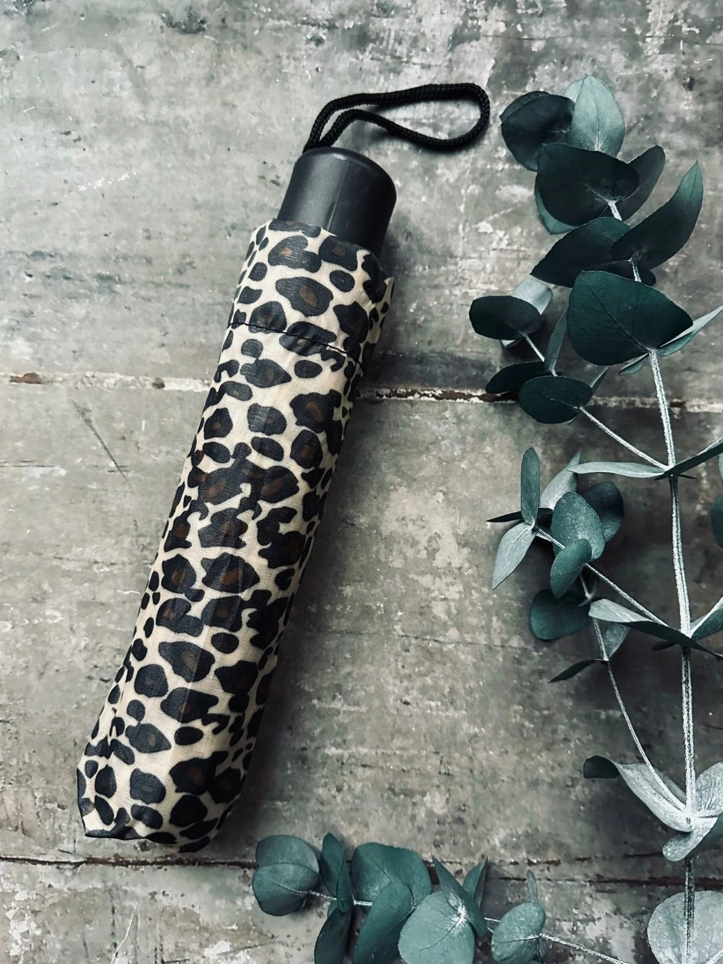 Paraply - Leopard brown - Image 2