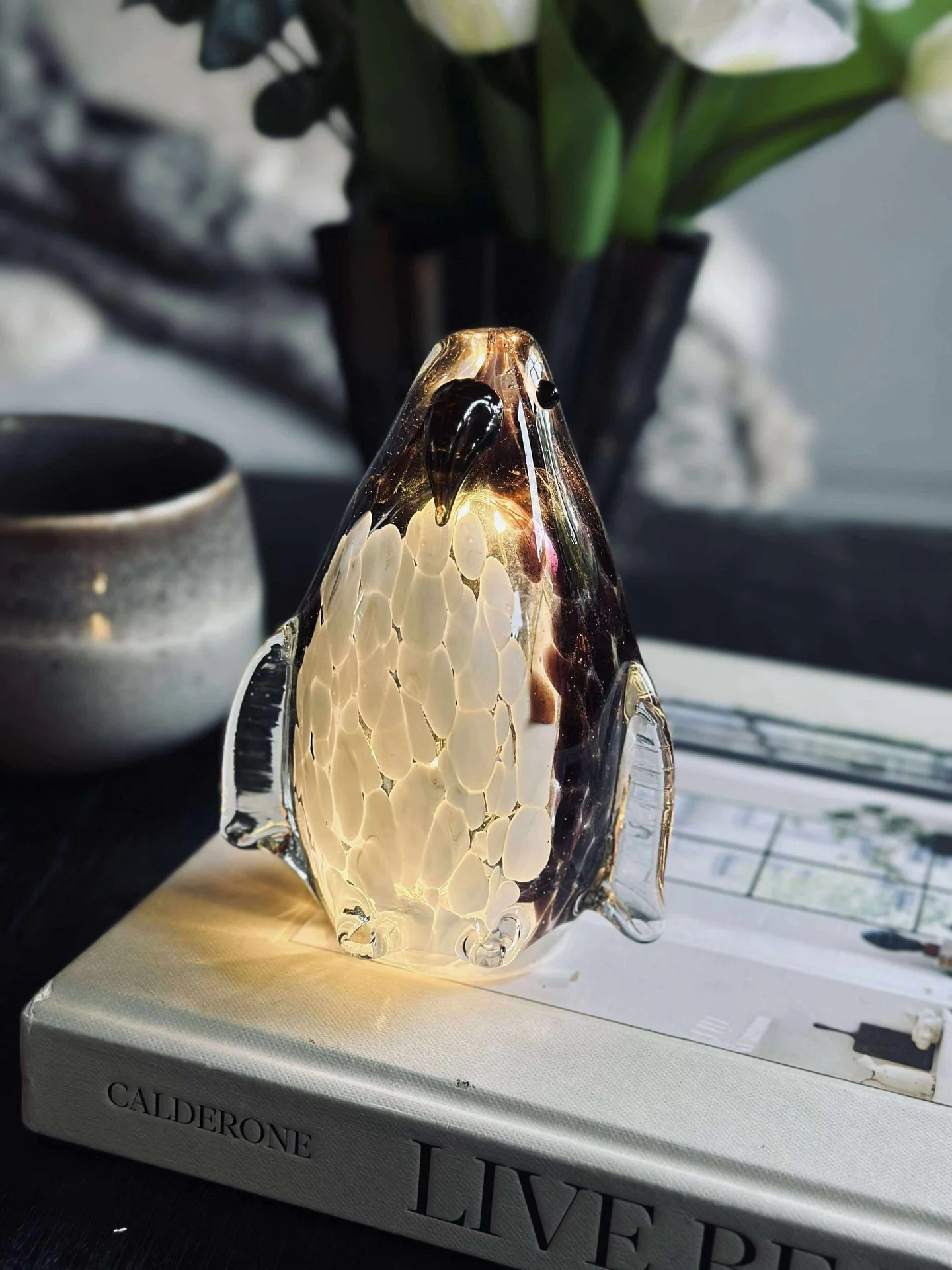 Pingvin med LED-lys - Image 3