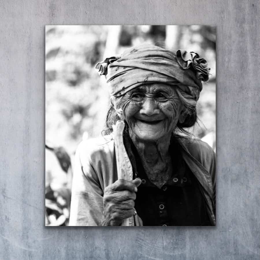 Plakat Cute old lady - 30x40cm