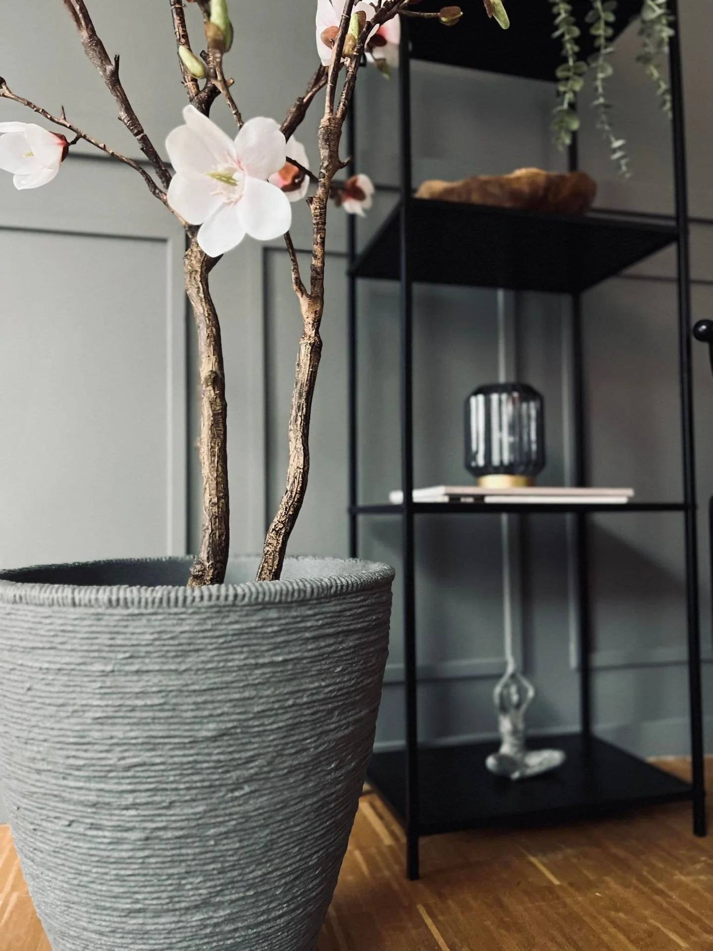 Krukke i plast - Horisontalt mønster H 40 cm - Image 4