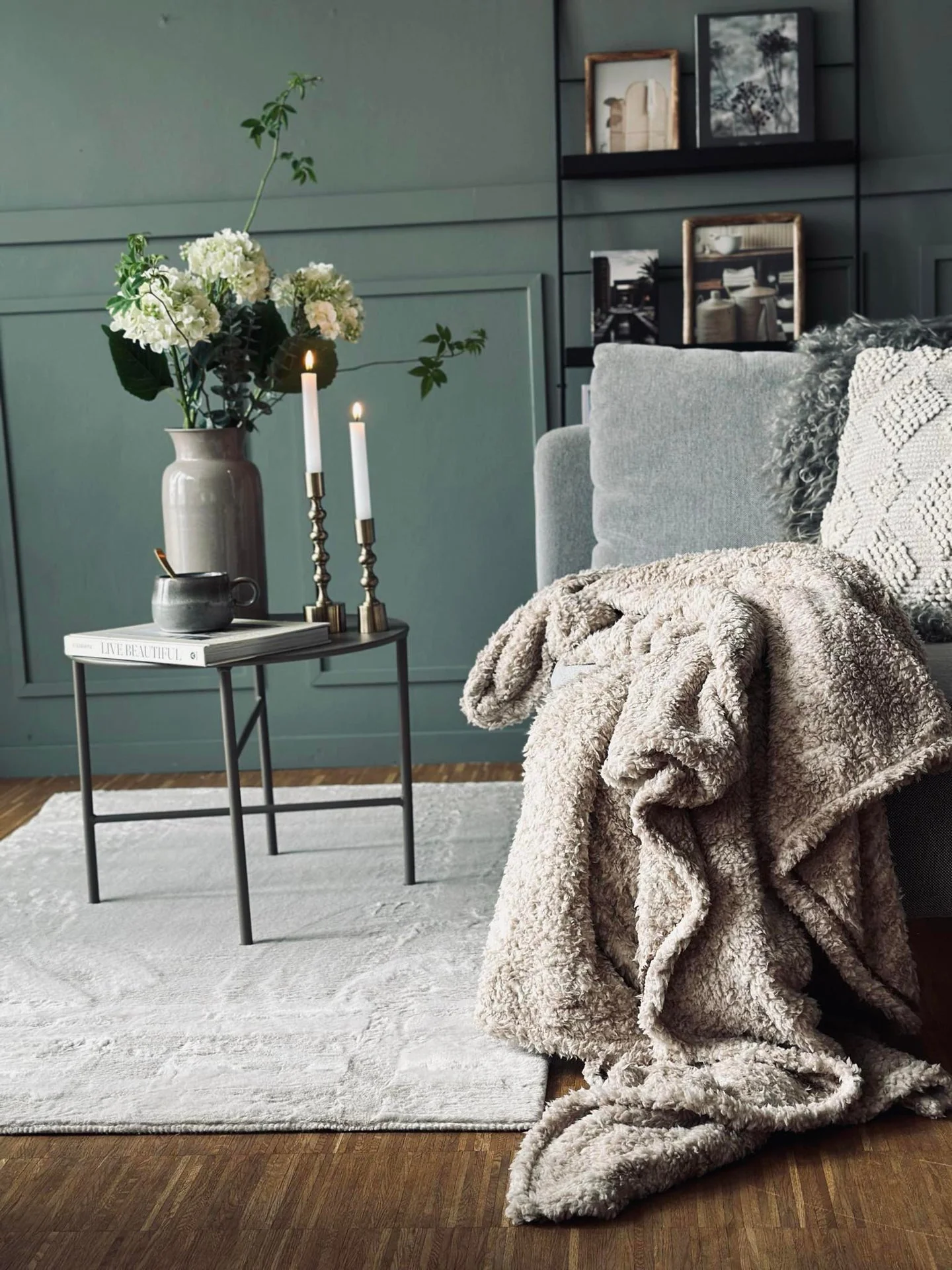 Pledd 150x200cm - Beige ultra soft - Image 2