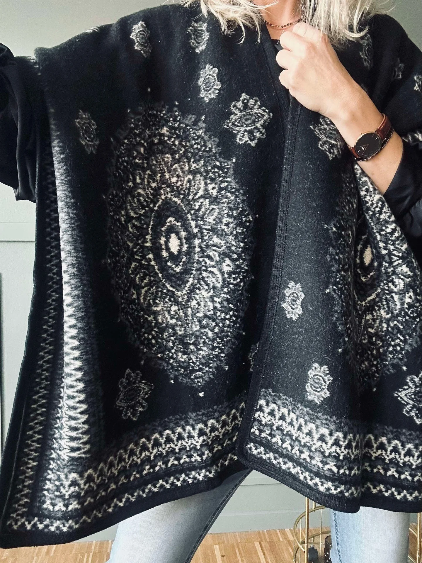 Poncho Black boheme - Image 8