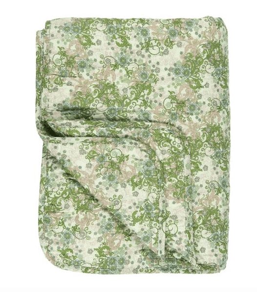 Quilt grønne, beige og brune farger - Image 6