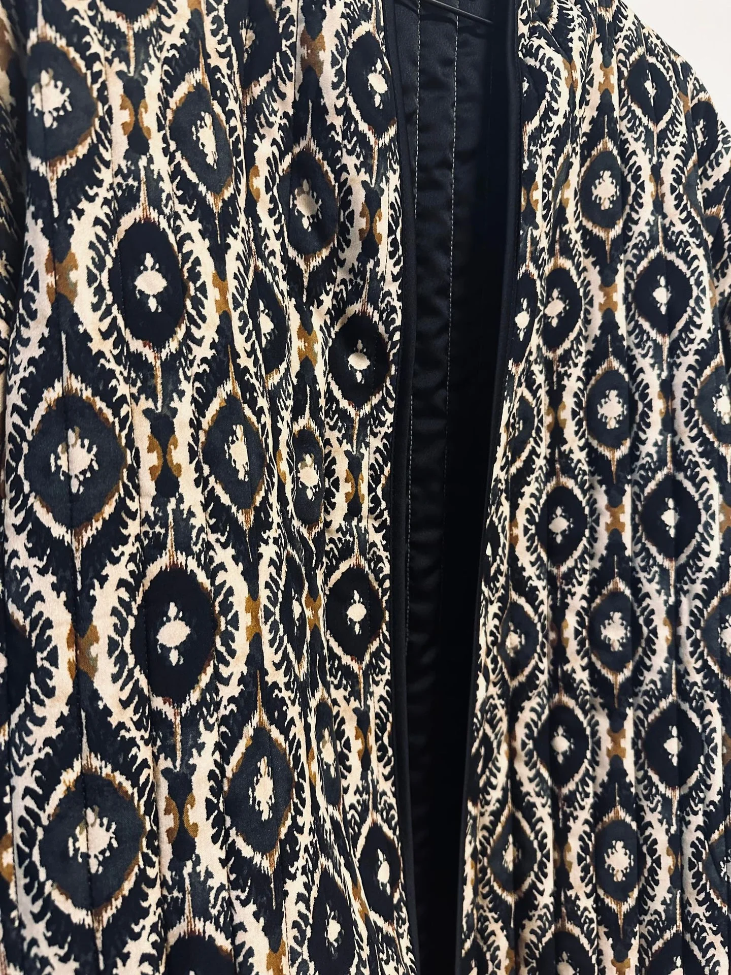 Jakke Quilt svart - Image 6