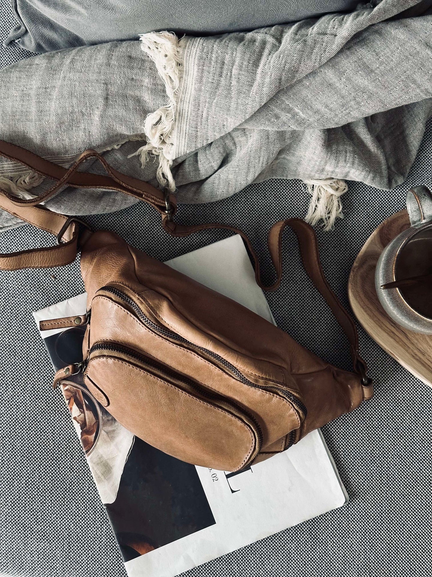Bumbag Raw Wanda - Taupe - Image 3