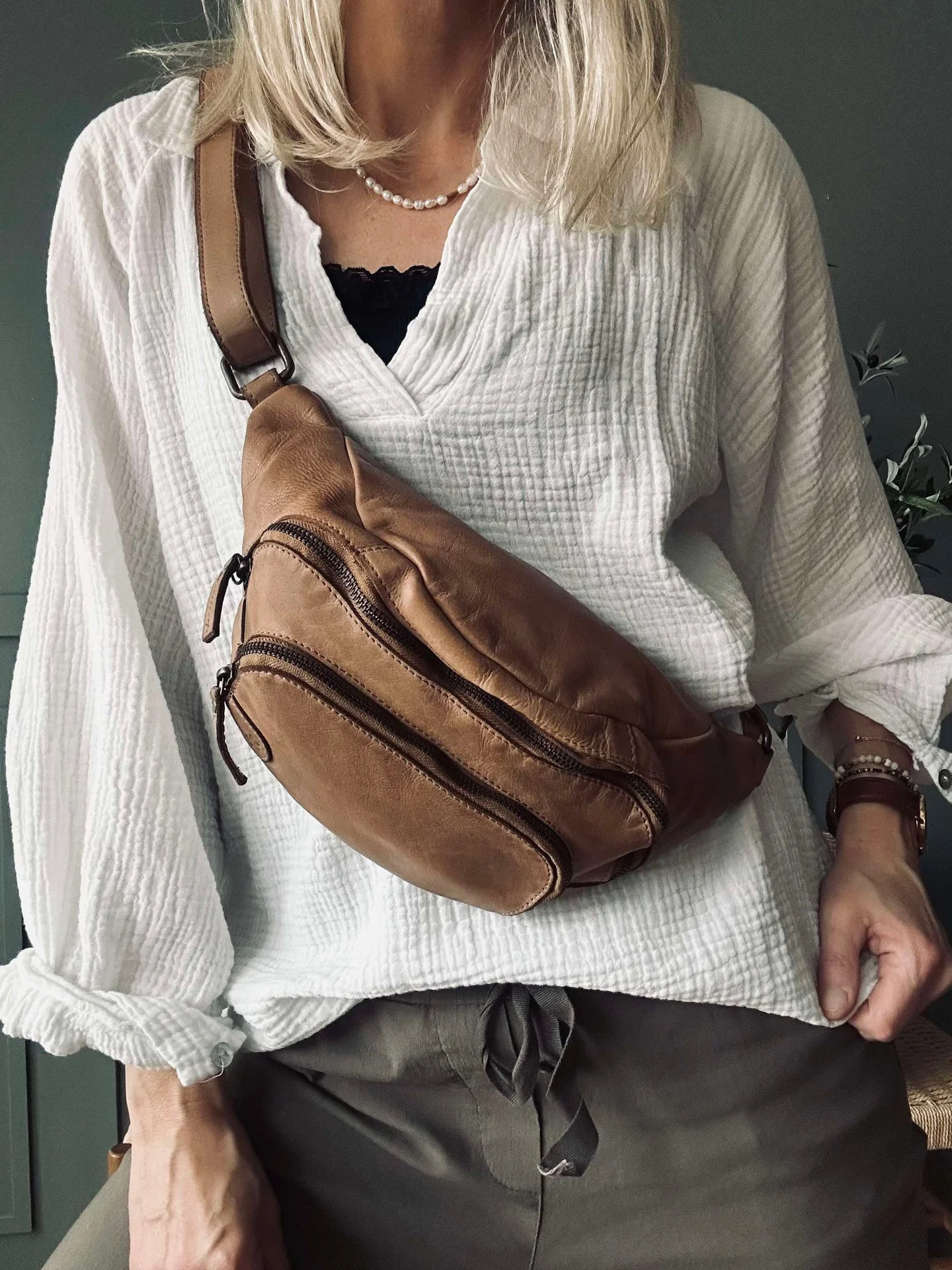 Bumbag Raw Wanda - Taupe - Image 5