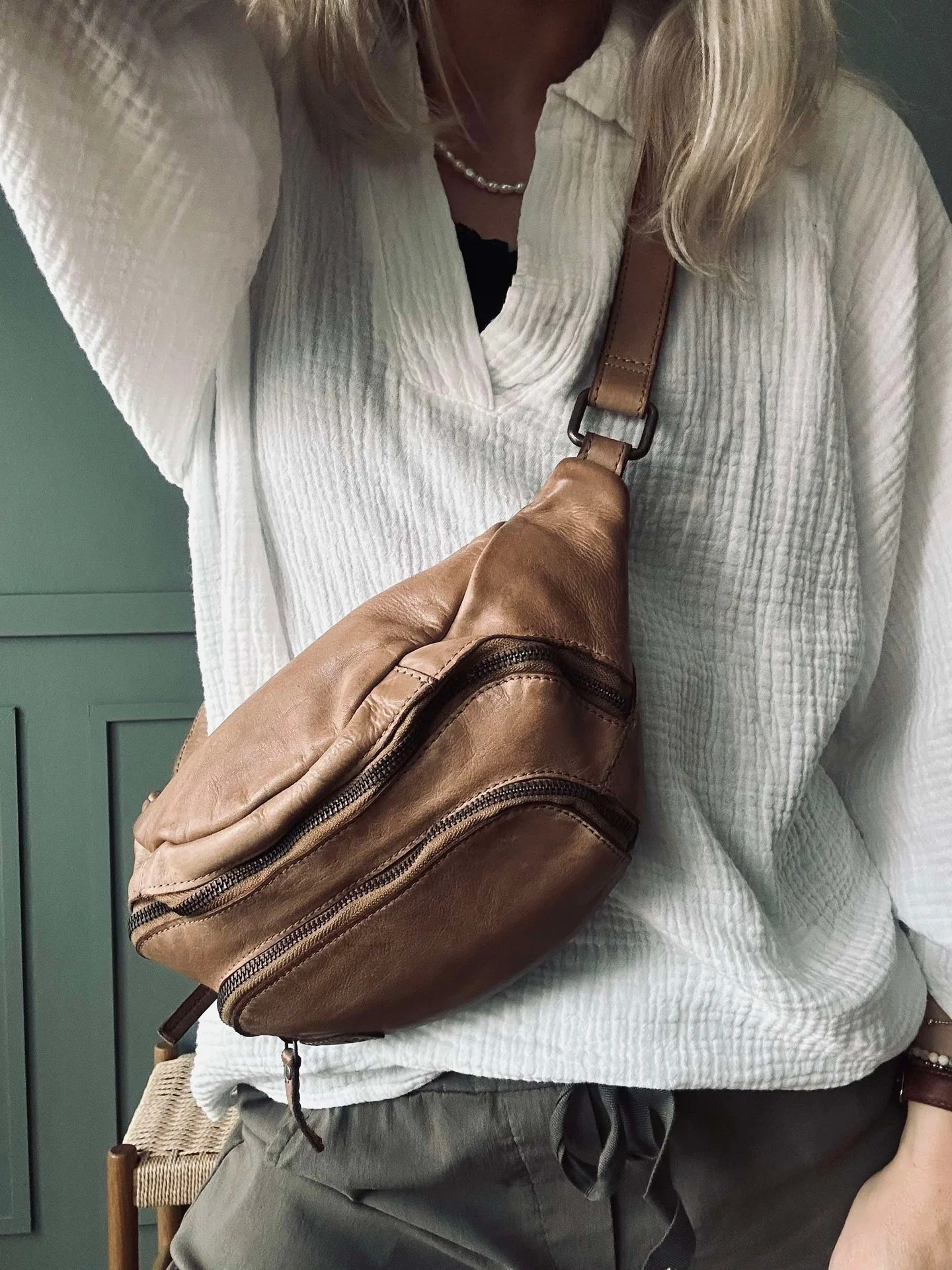Bumbag Raw Wanda - Taupe - Image 6
