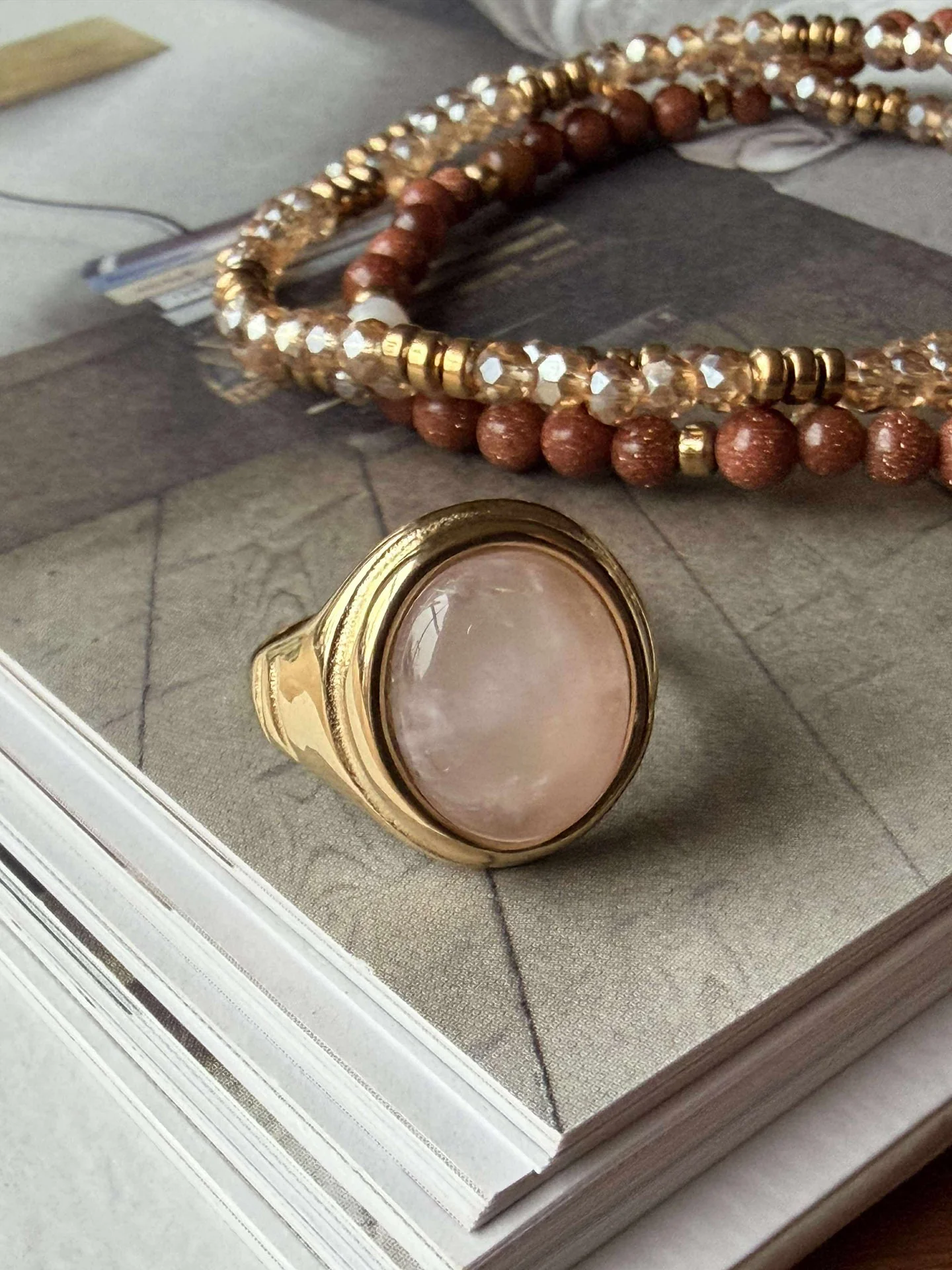 Ring rosenkvarts - Image 3