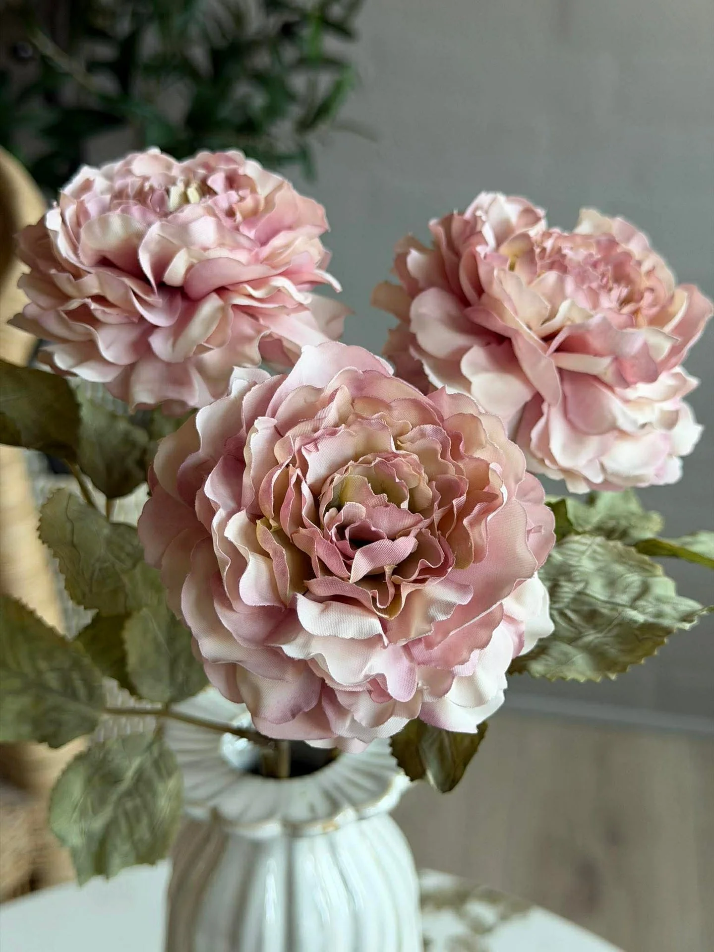 Rose 38 cm – Støvet rosa - Image 4