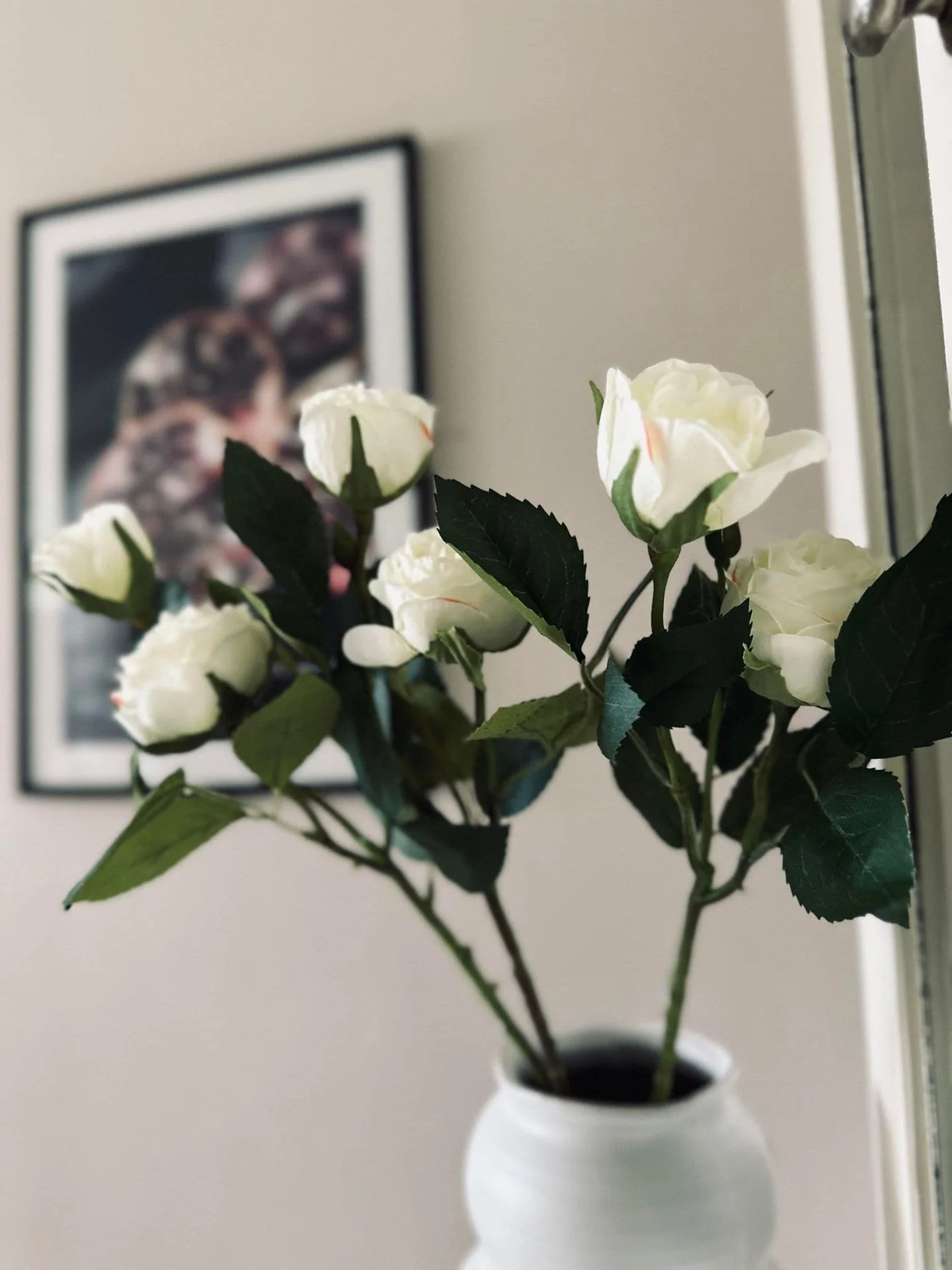 Rose 54cm – Hvit - Image 4