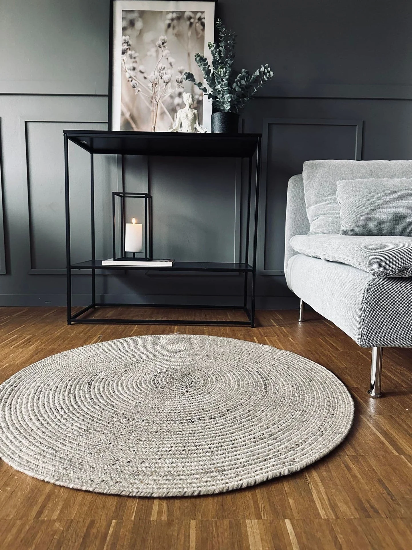 Gulvteppe Rund Sand – Godkjent for inne og ute - Image 4