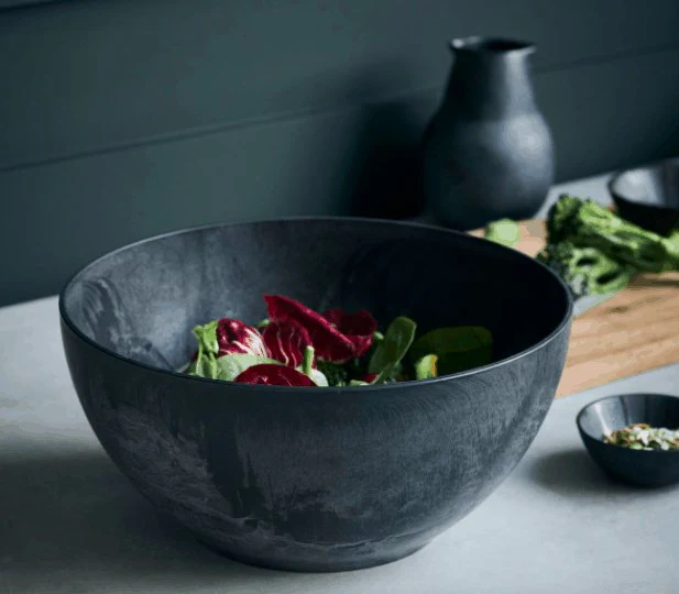 Salatskål i beton look