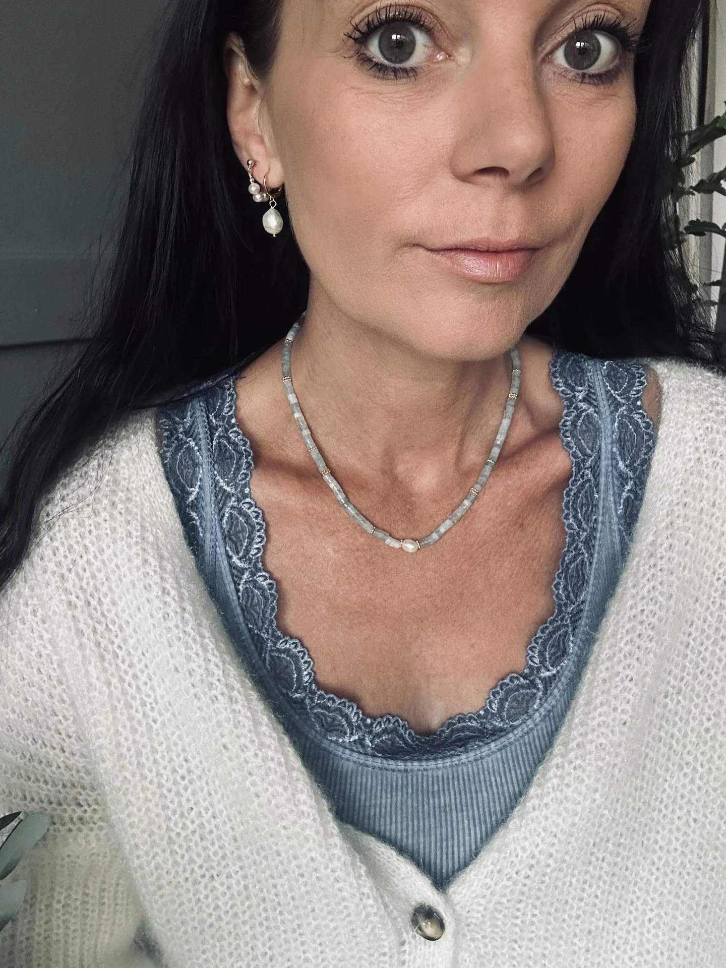 Øreringer Selma – Forgylt Sterling sølv - Image 4