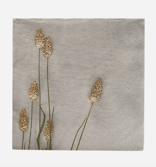 Servietter, Grass 2, Lysegrå - Image 2