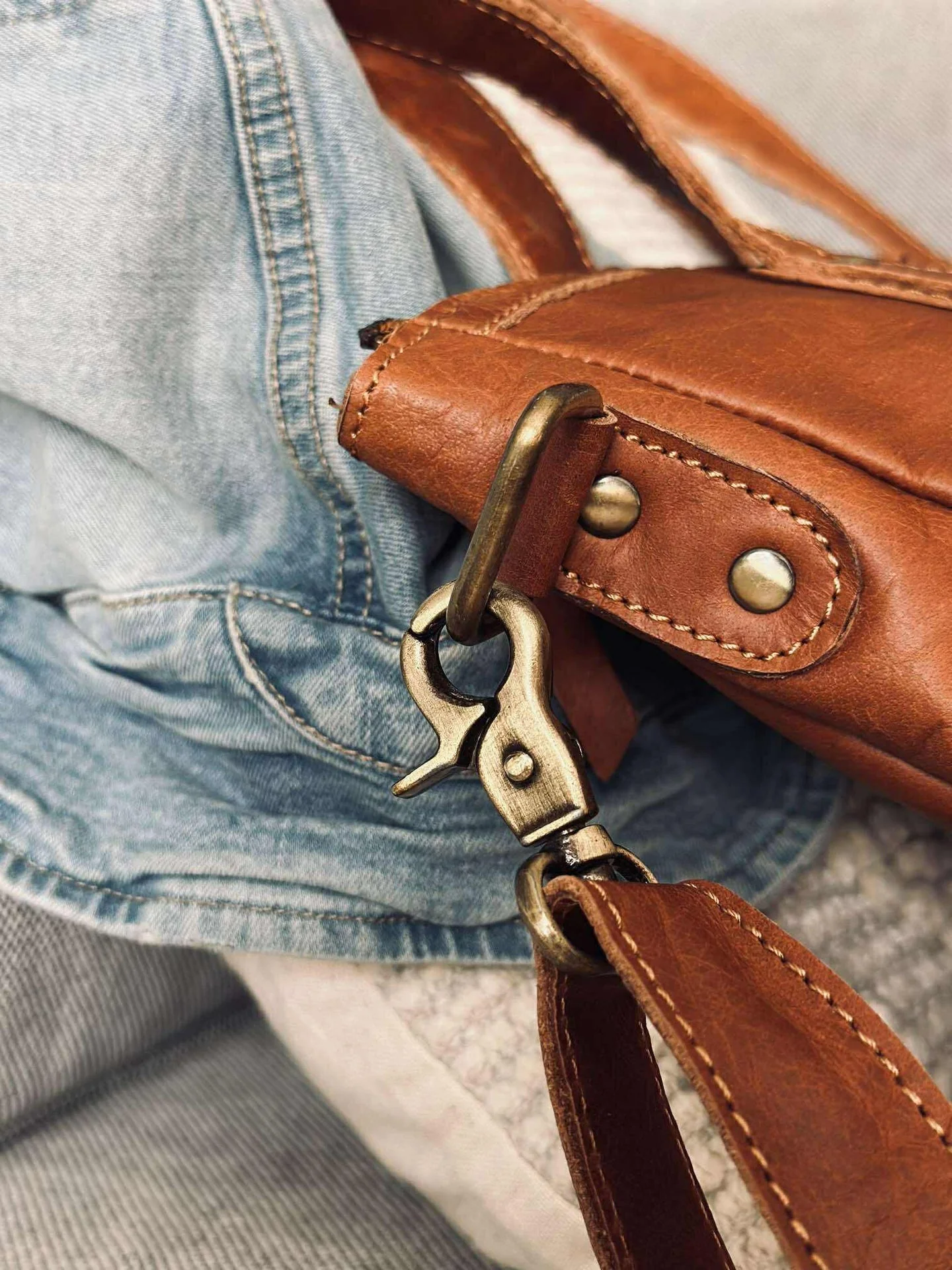 Shopper Amalie - Cognac - Image 12