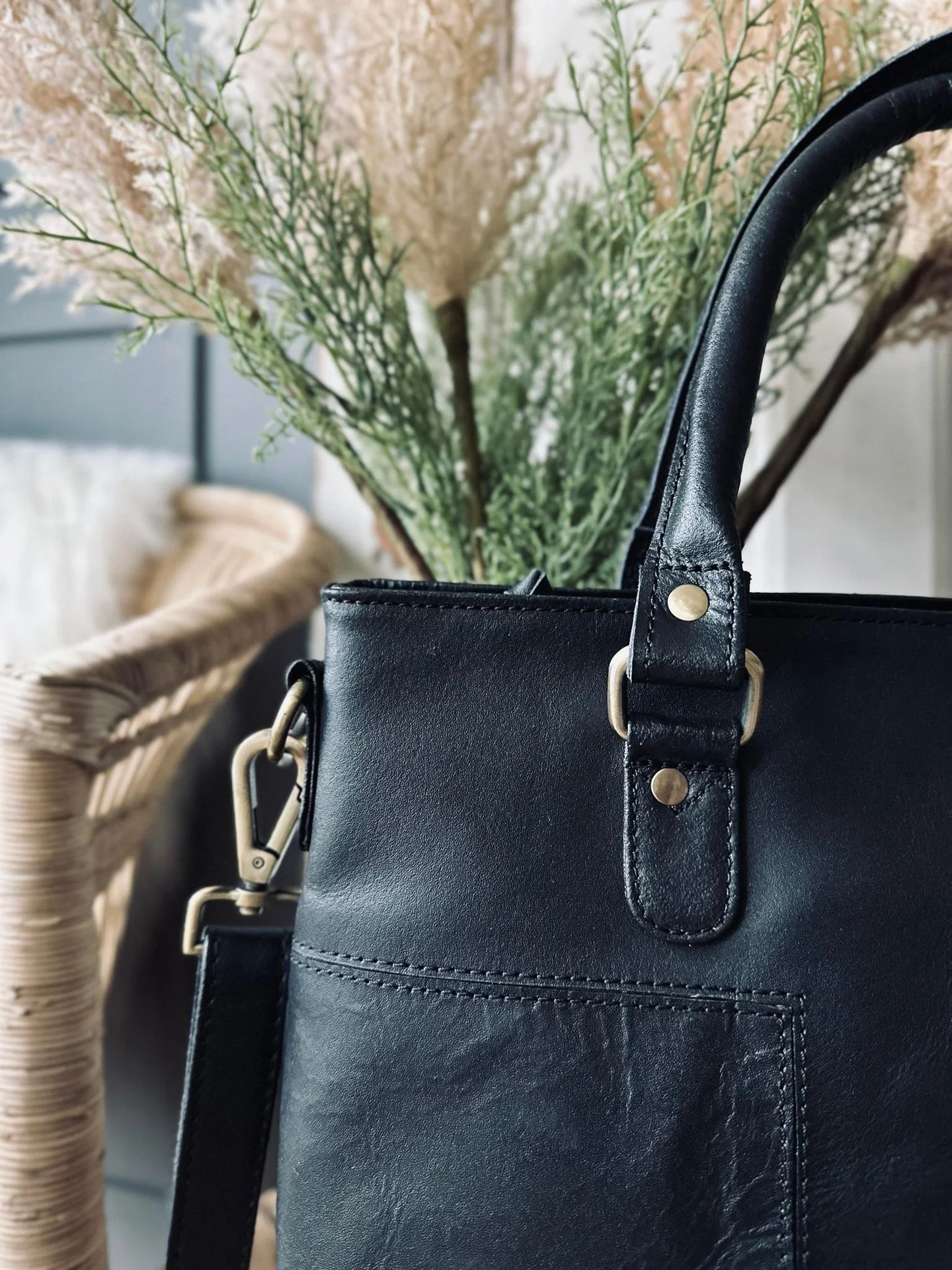 Shopper / arbeidstaske Tessa - Svart - Image 4