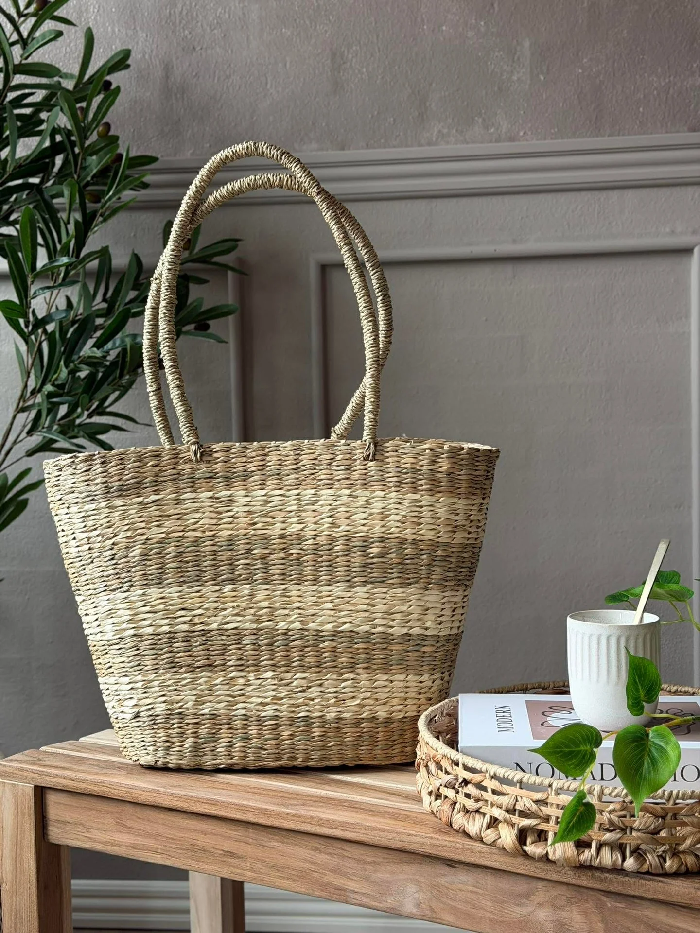Shopper - Sjøgress Striper - Image 4
