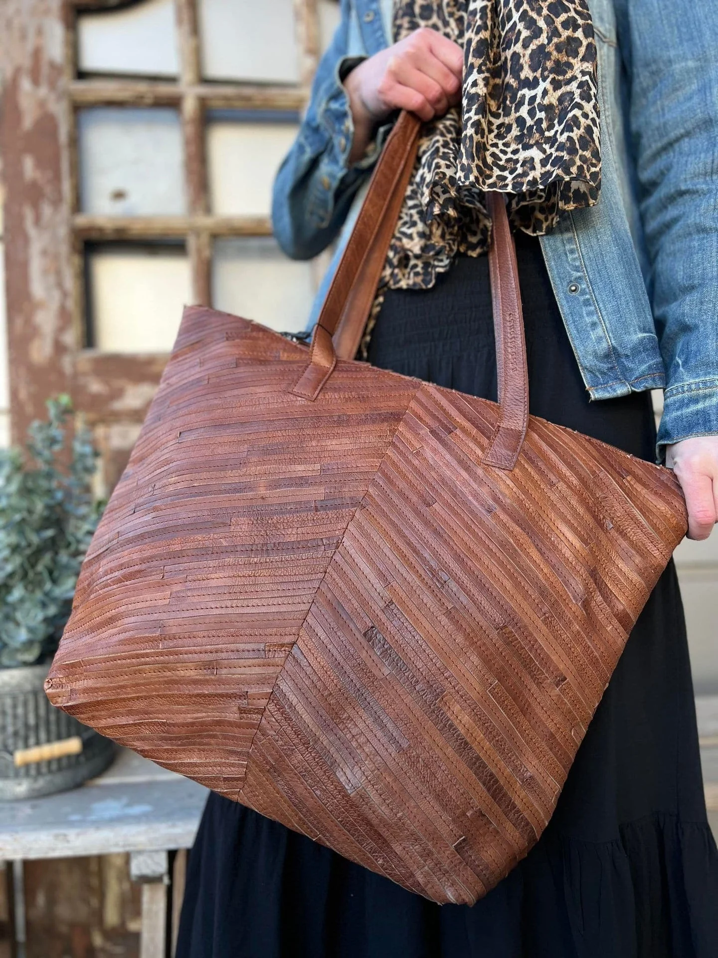 Shopper - WALNUT VIOLET flett - Image 4