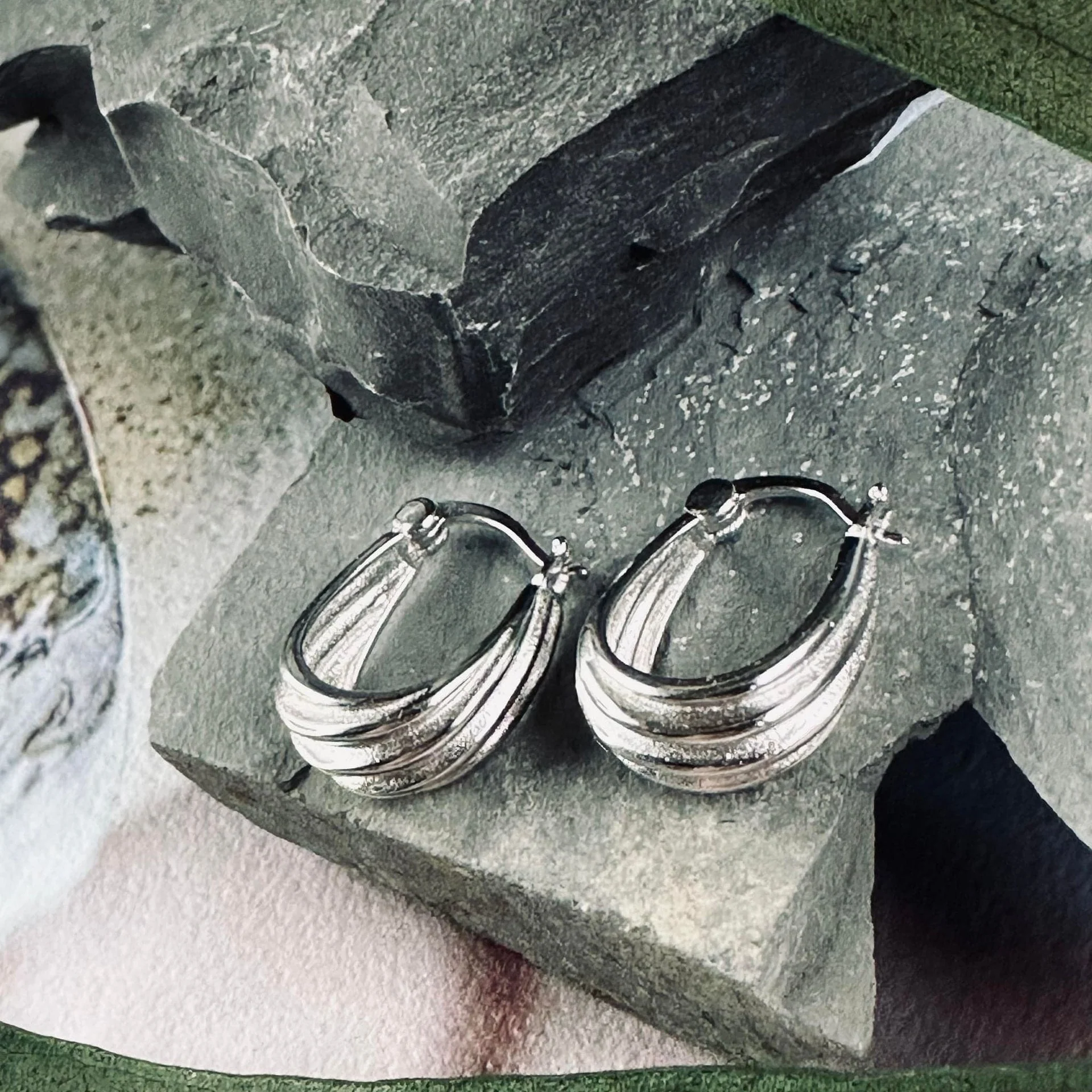 Øreringer Sicily Sterling sølv - Image 2